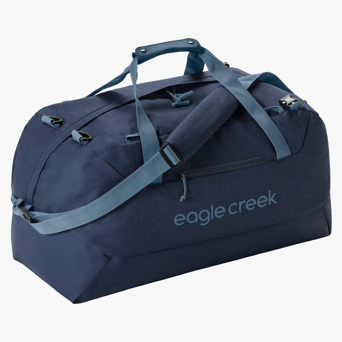 Eagle Creek No Matter What 60L Duffel Bag in Pilot Blue — front view # color_Pilot Blue