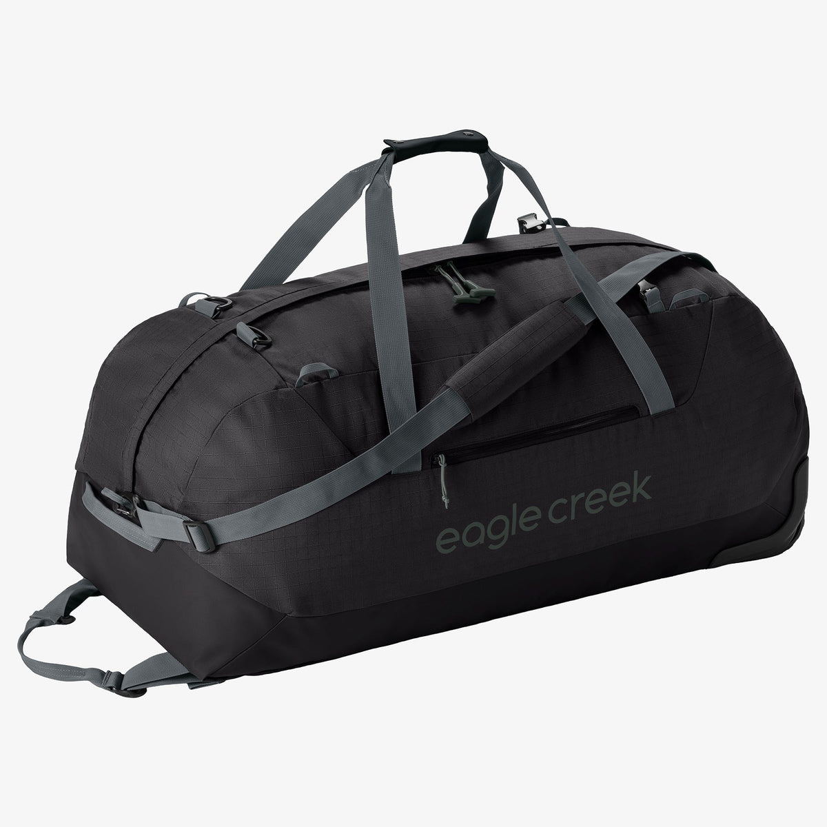 Eagle Creek No Matter What 120L Rolling Duffel Bag in Black — front view # color_Black