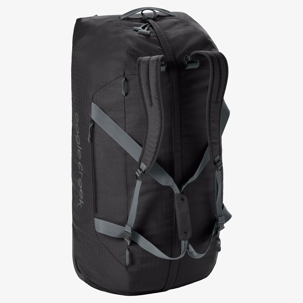 Eagle Creek No Matter What 120L Rolling Duffel Bag in Black — back view # color_Black