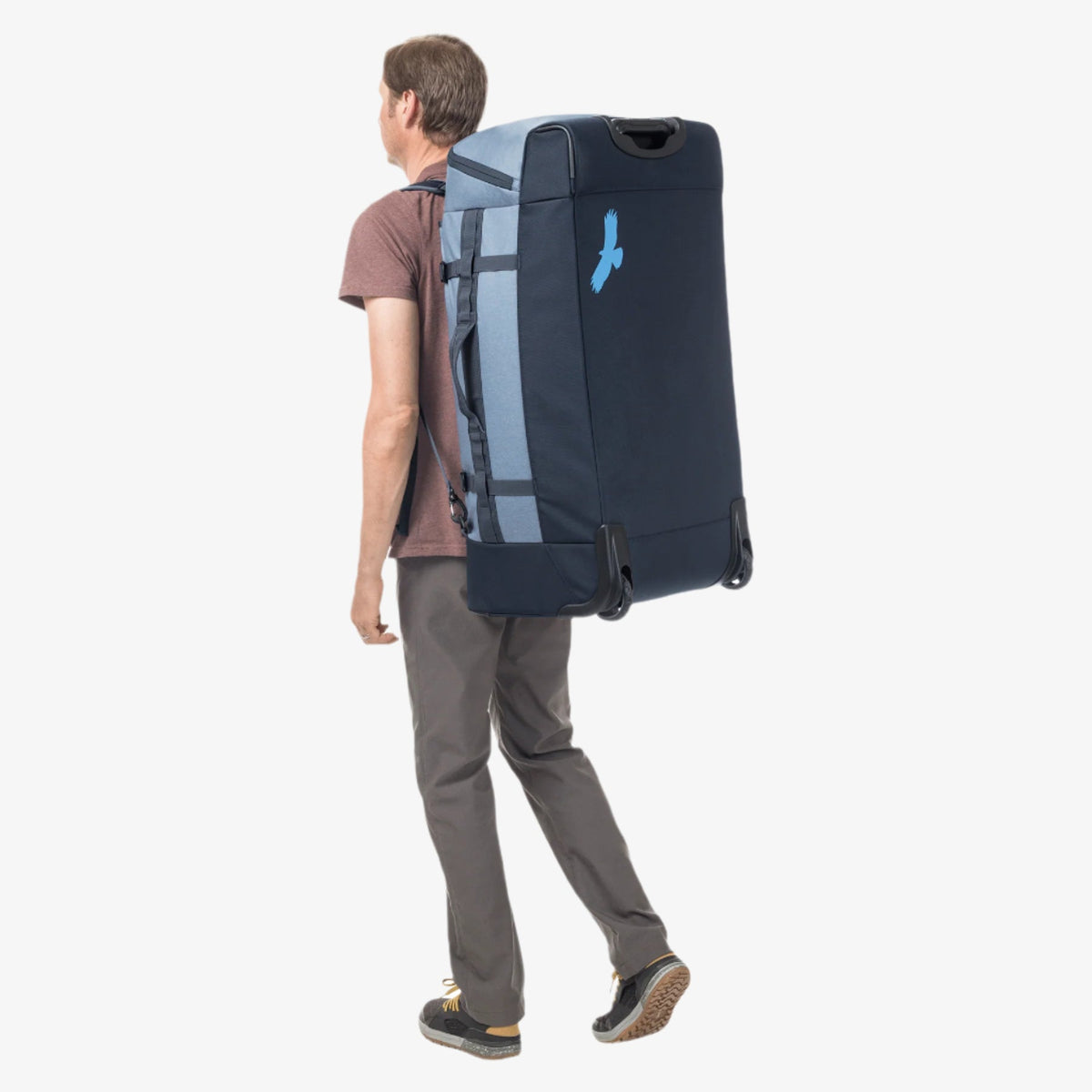Eagle Creek Cargo Hauler XT Wheeled Duffel 120L/32" in Glacier Blue — lifestyle 2