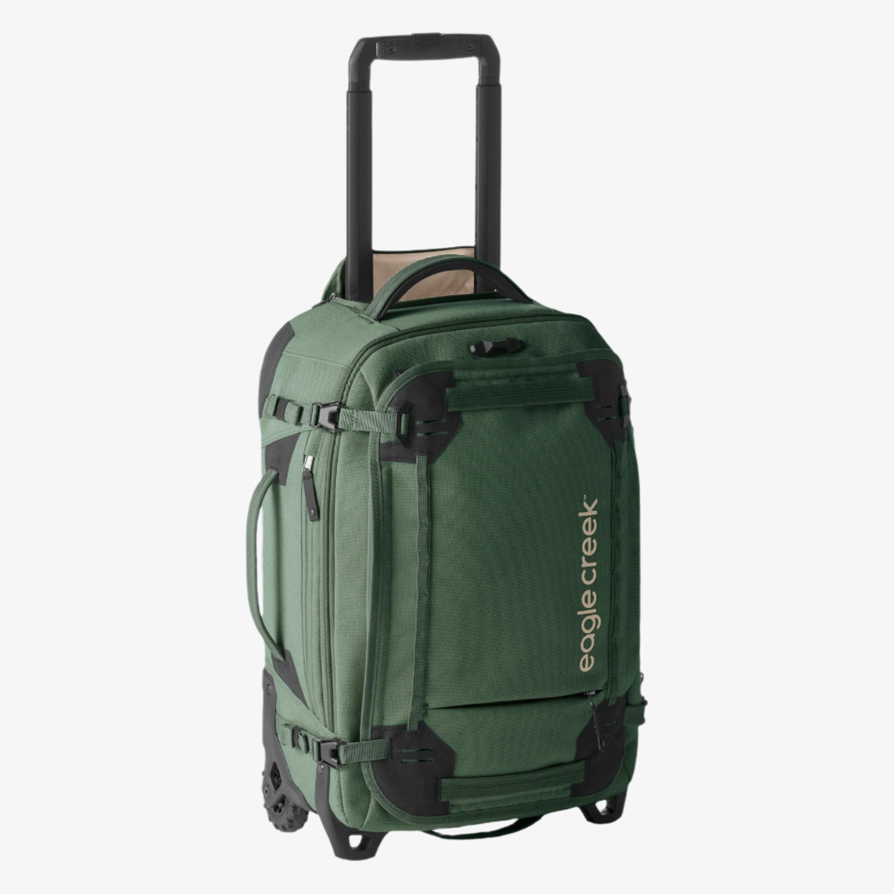 Eagle Creek Gear Warrior XE 2-Wheel 21.75"/40L Convertible Carry-On Luggage in Jungle Green — front view