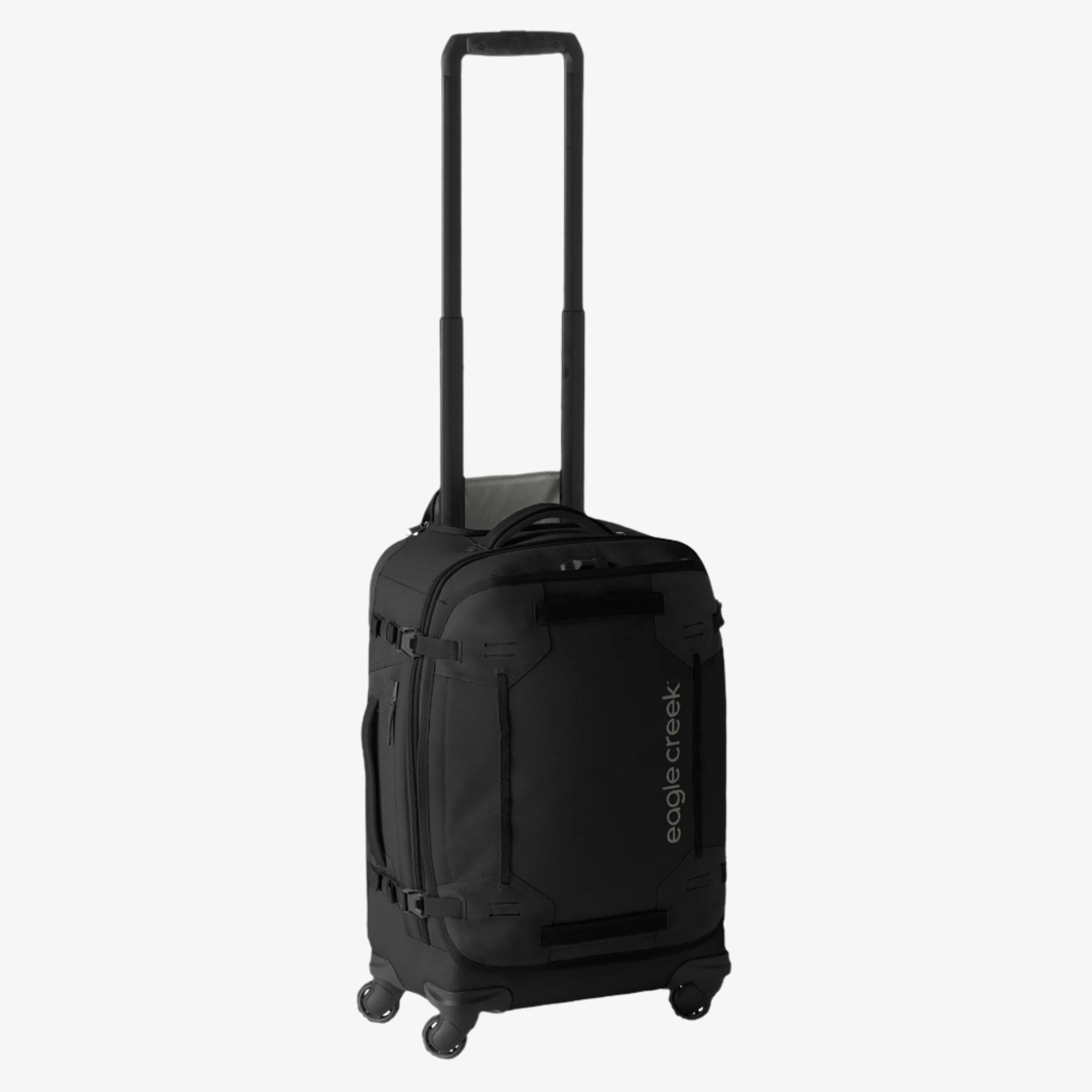 Eagle Creek Gear Warrior XE 4-Wheel 21.75"/40L Carry-On Luggage in Black — angle view 4