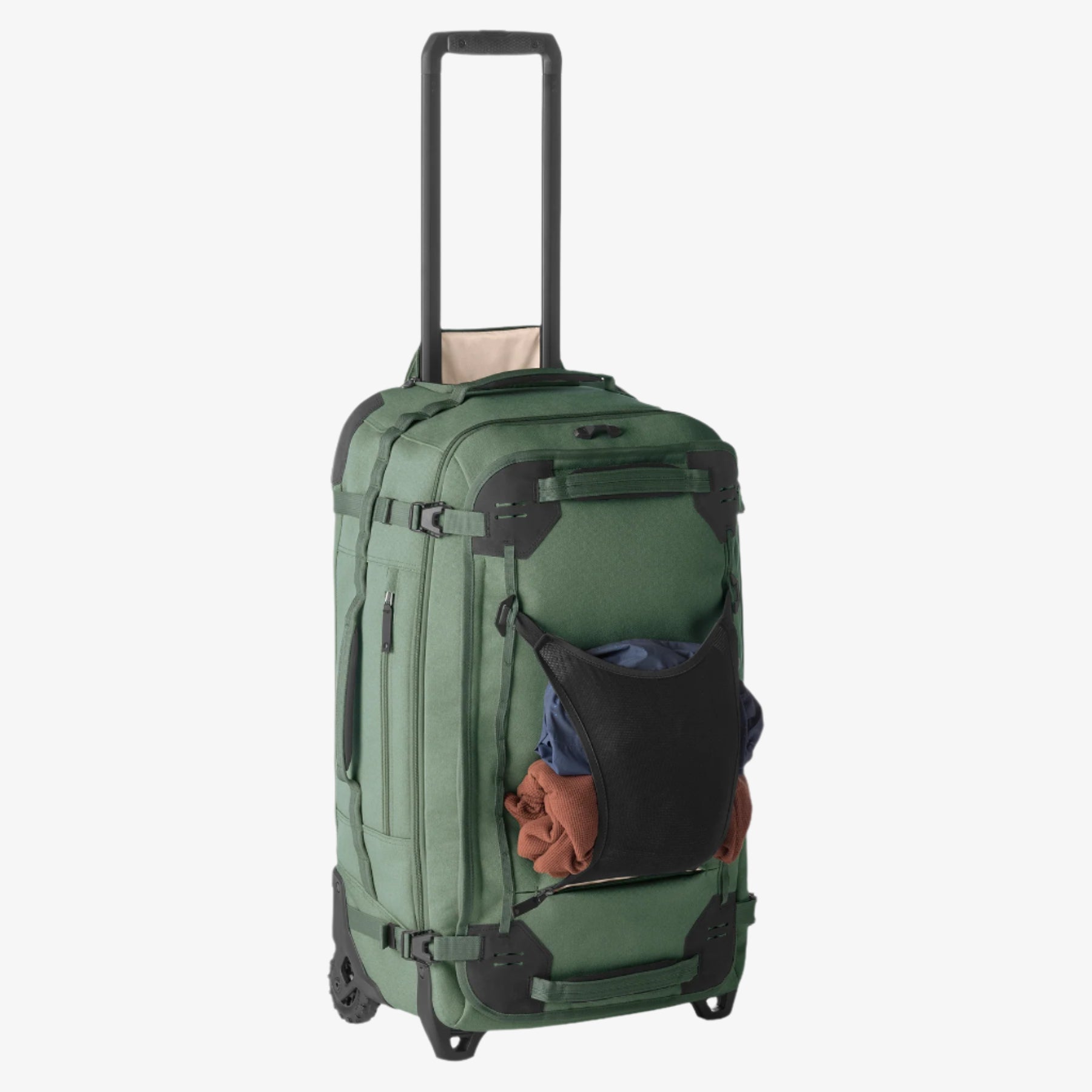 Eagle Creek Gear Warrior XE 2-Wheel 27"/65L Luggage in Jungle Green — detail view