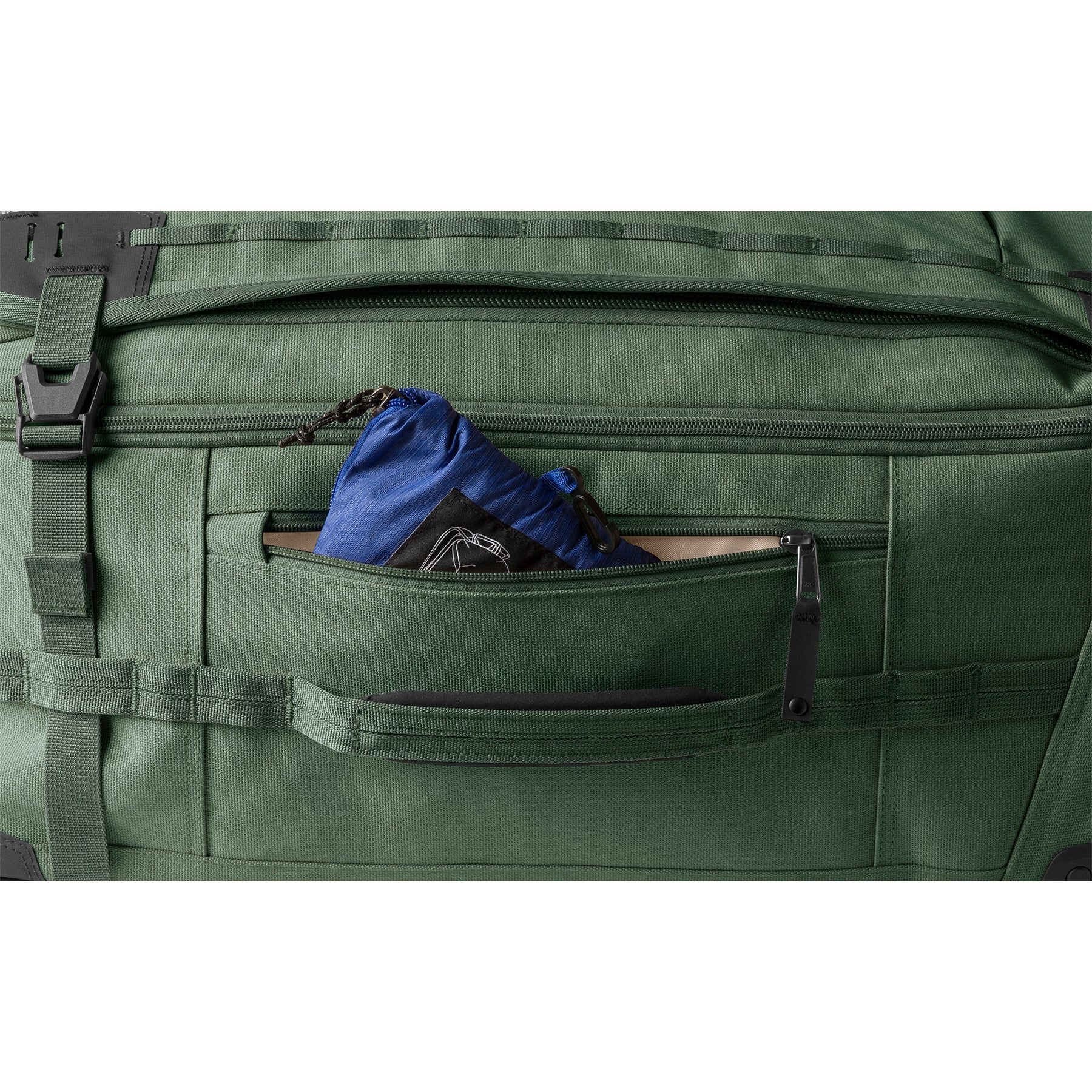 Eagle Creek Gear Warrior XE 2-Wheel 27"/65L Luggage in Jungle Green — detail view 2