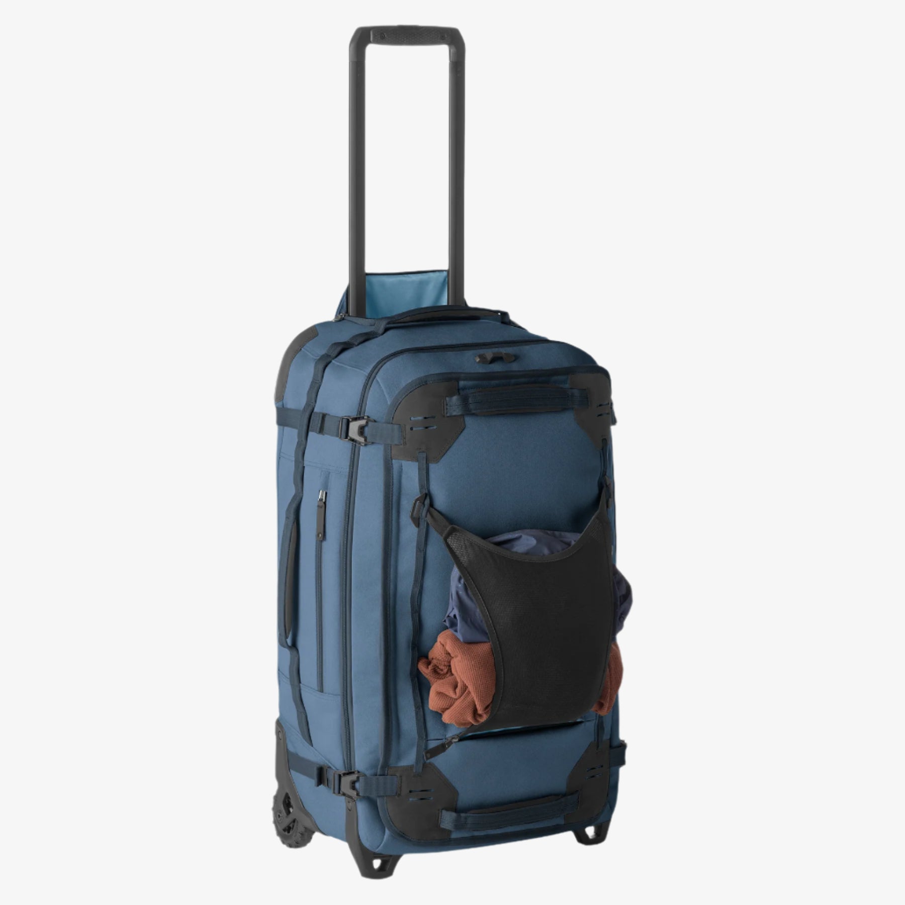 Eagle Creek Gear Warrior XE 2-Wheel 27"/65L Luggage in Blue Jay — detail view