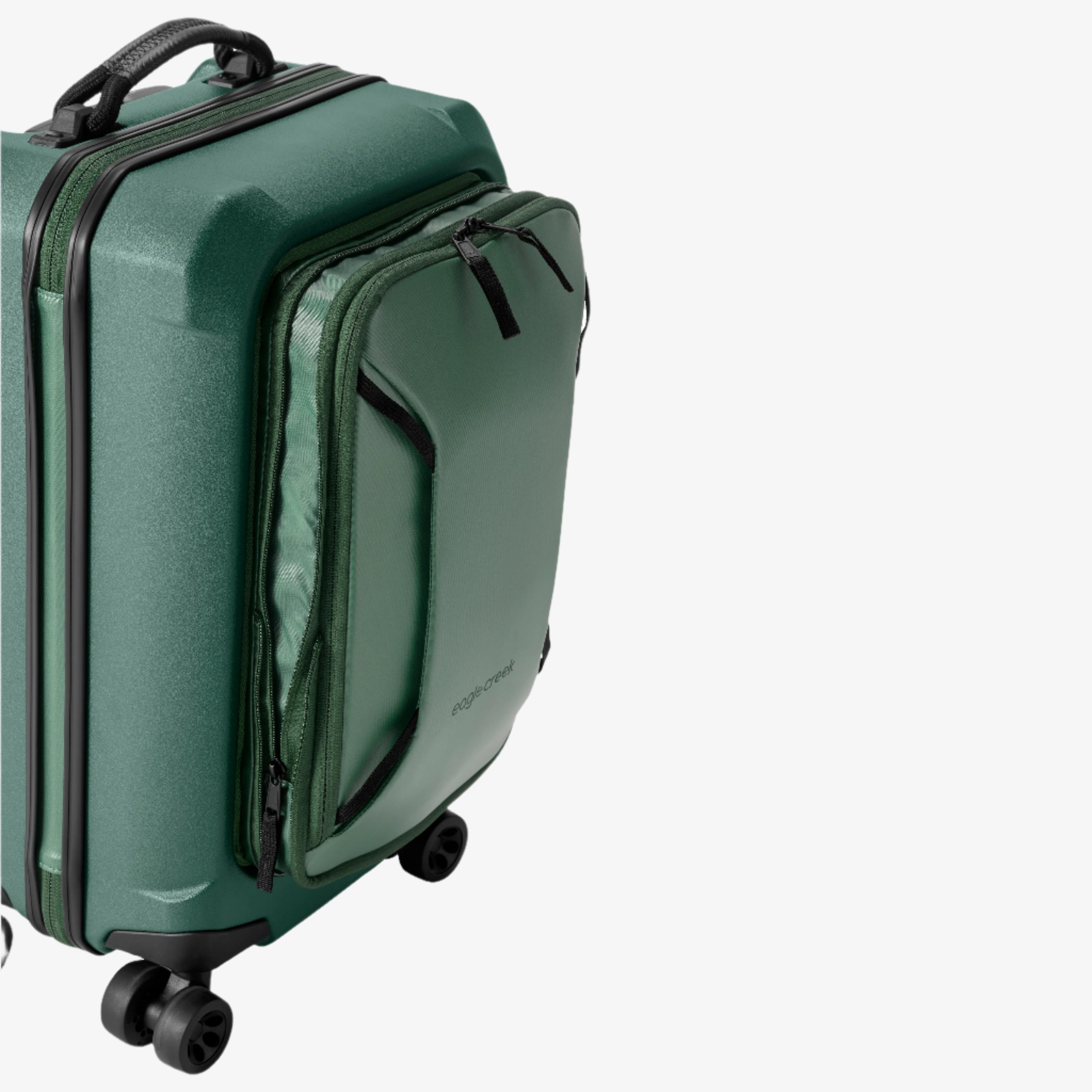 Eagle Creek Tarmac 22"/36L Carry-On Luggage in Duck Green — interior view