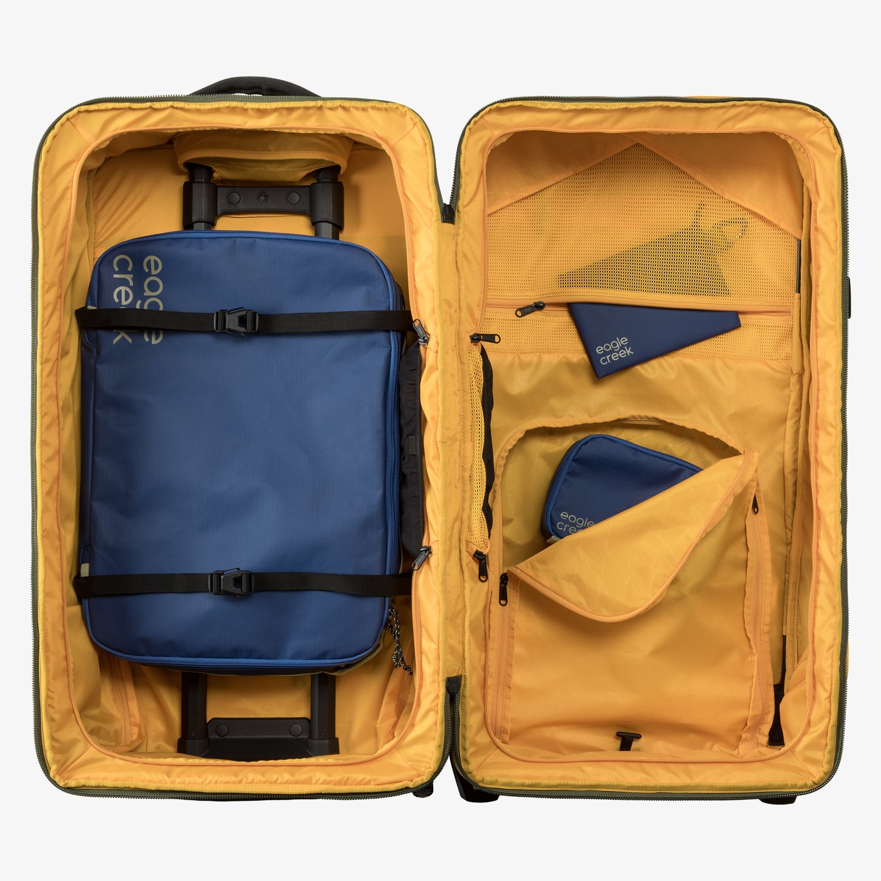 Eagle Creek ORV 30"/115L Trunk in Olive Green — angle view 3