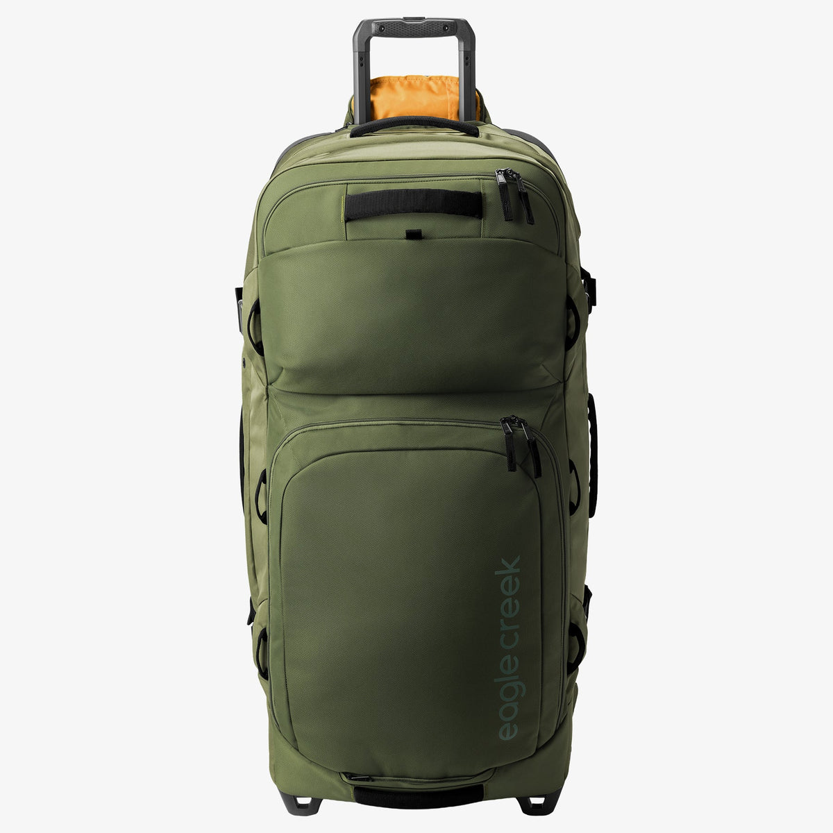 Eagle Creek ORV 36"/140L Trunk in Olive Green — back view # color_Olive Green
