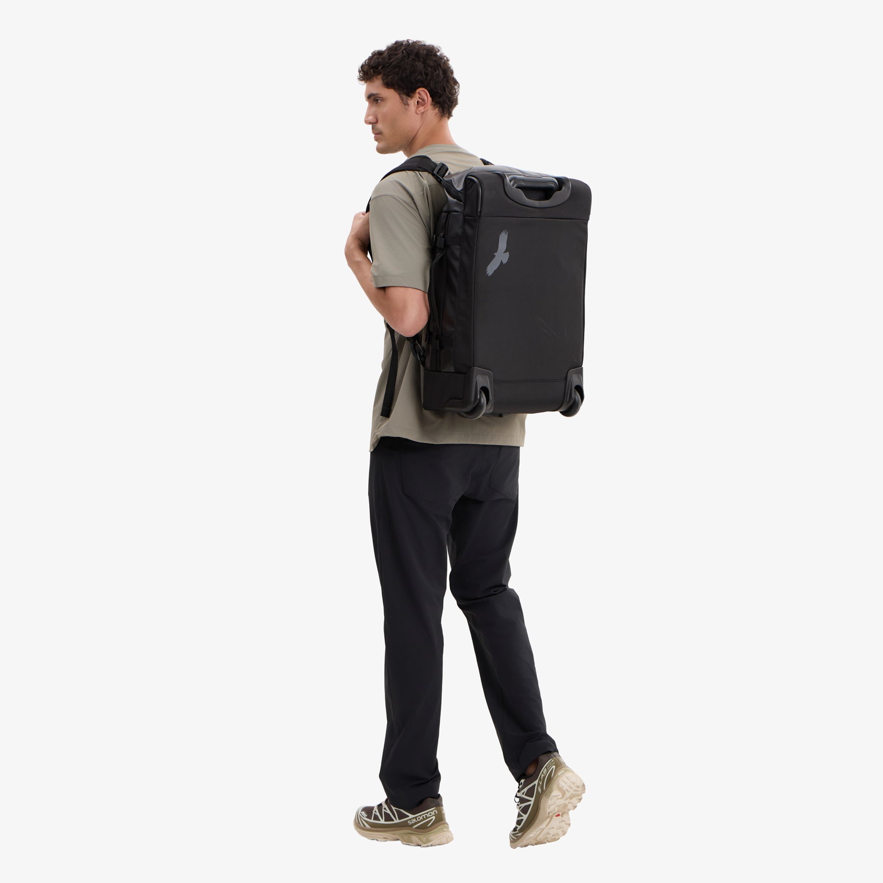Eagle Creek Cargo Hauler XT 21.5"/32L Wheeled International Carry-On Duffel in Black — detail view 2