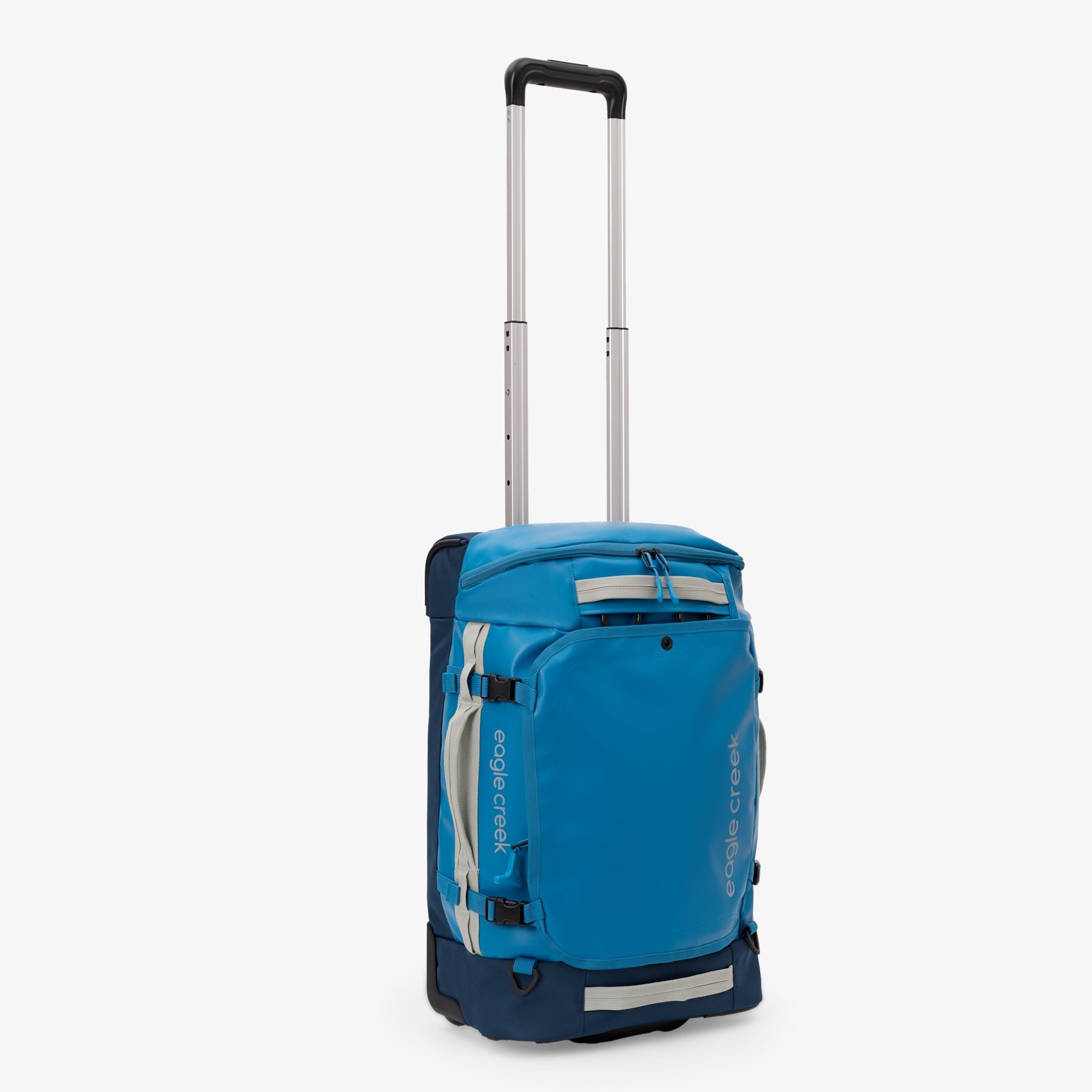 Eagle Creek Cargo Hauler XT 21.5"/32L Wheeled International Carry-On Duffel in Harbor Blue — front view
