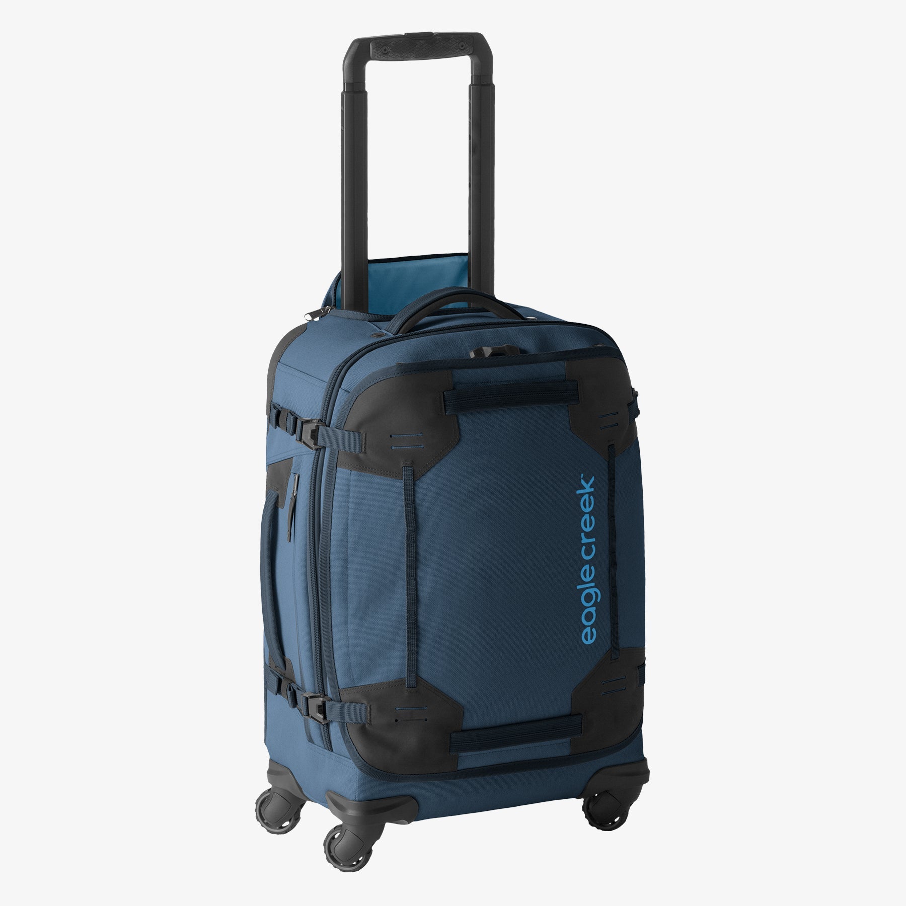 Eagle Creek Gear Warrior XE 4-Wheel 23"/45L Carry-On Luggage in Blue Jay — front view