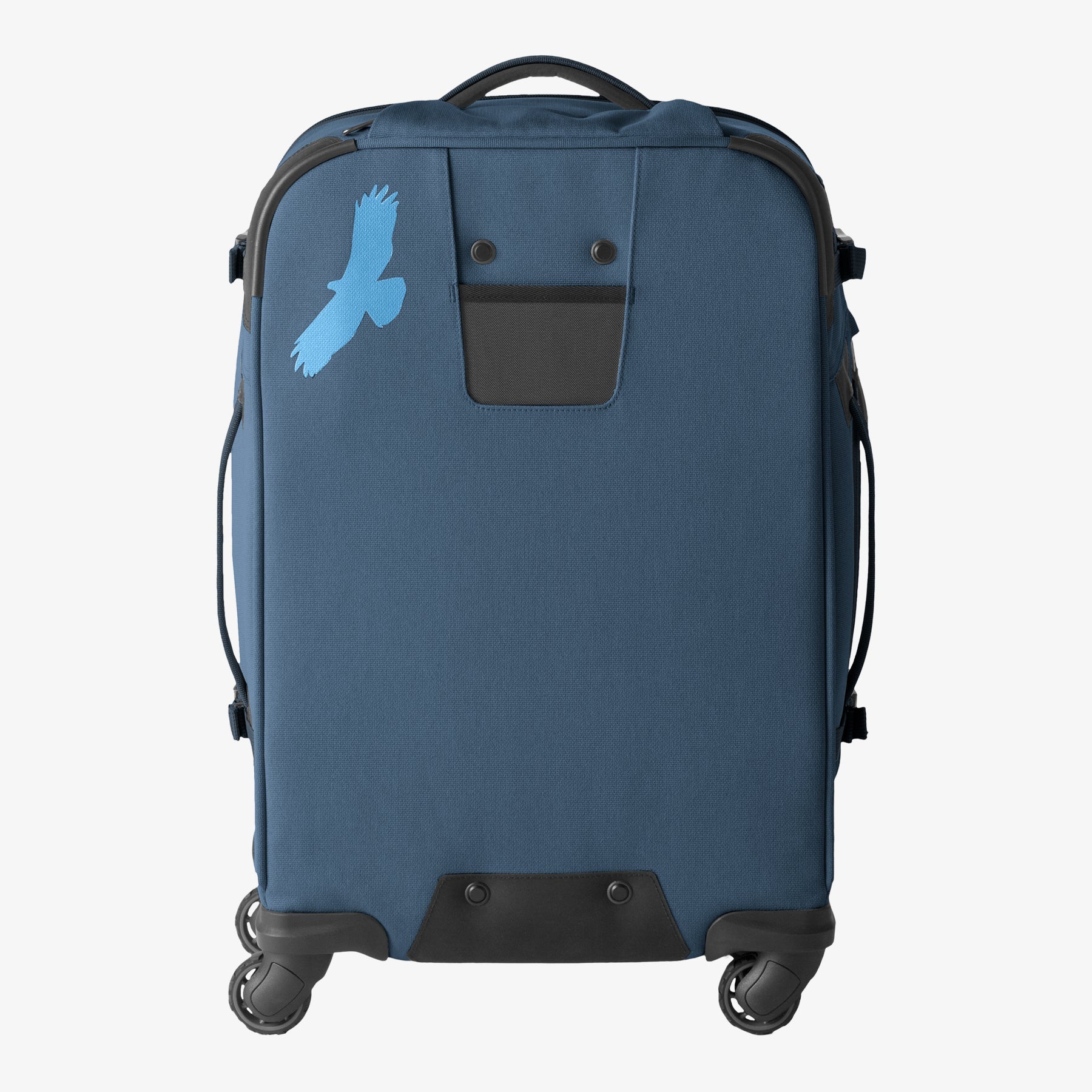 Eagle Creek Gear Warrior XE 4-Wheel 23"/45L Carry-On Luggage in Blue Jay — angle view 2