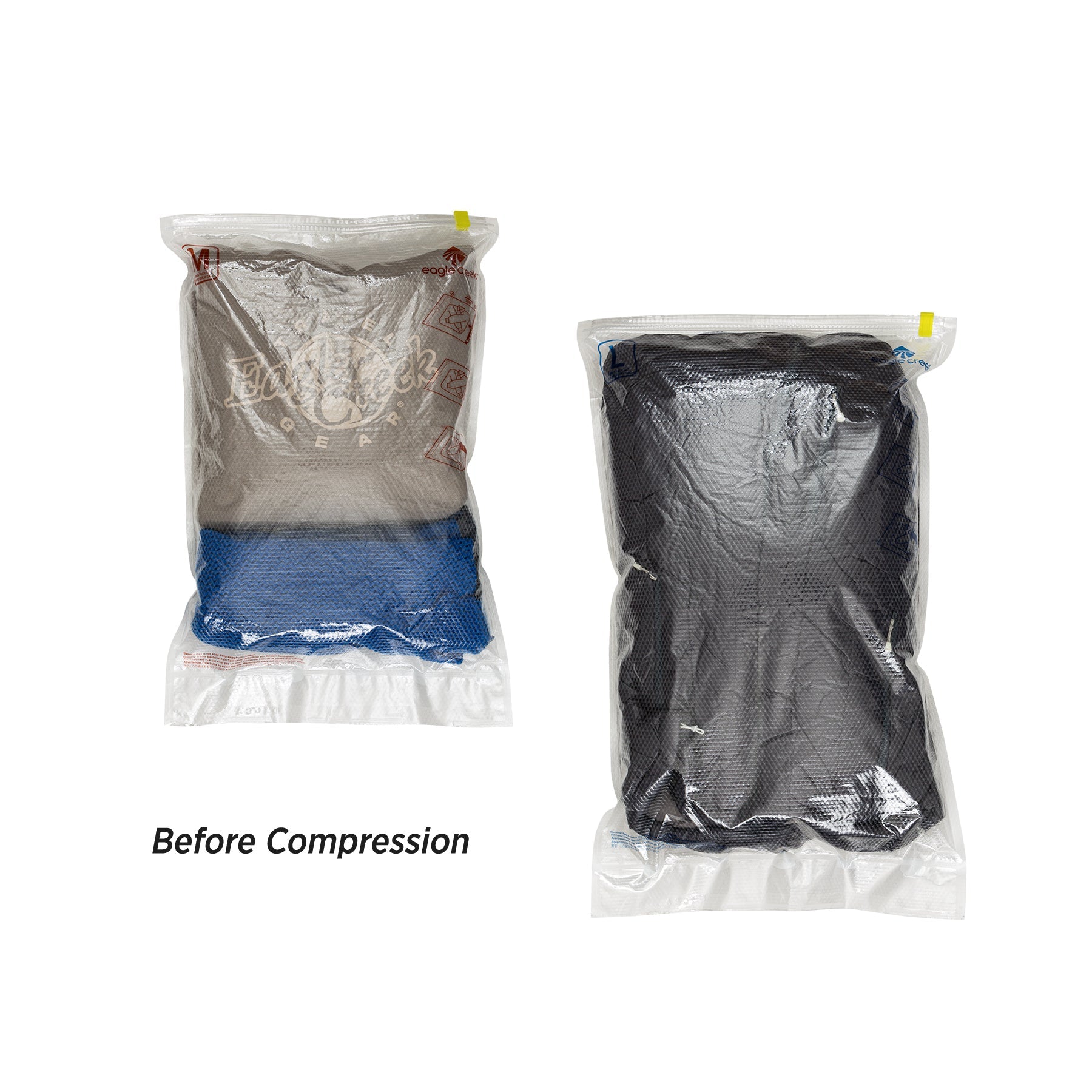 Eagle Creek Pack-It Compression Sack Set M/L in No Color — angle view 2