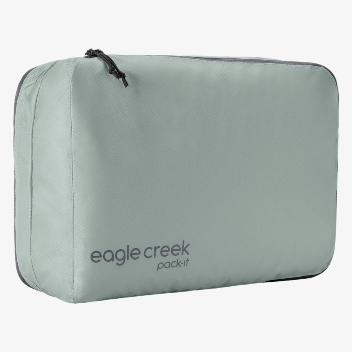 Eagle Creek Pack-It Isolate Clean/Dirty Packing Cube M in Storm Grey — front view # color_Storm Grey