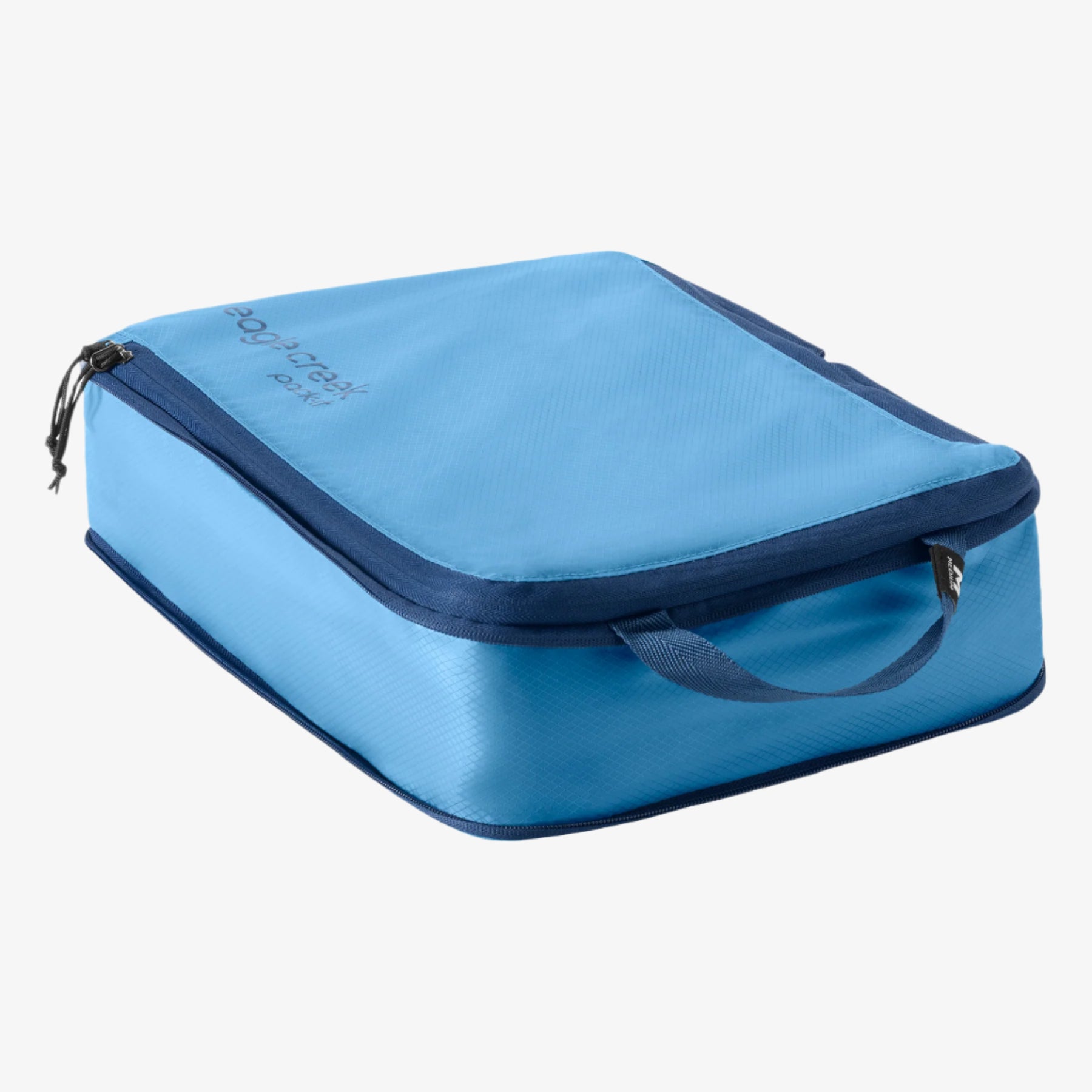 Eagle Creek Pack-It Isolate Compression Cube M in Blue Dawn — angle view 7