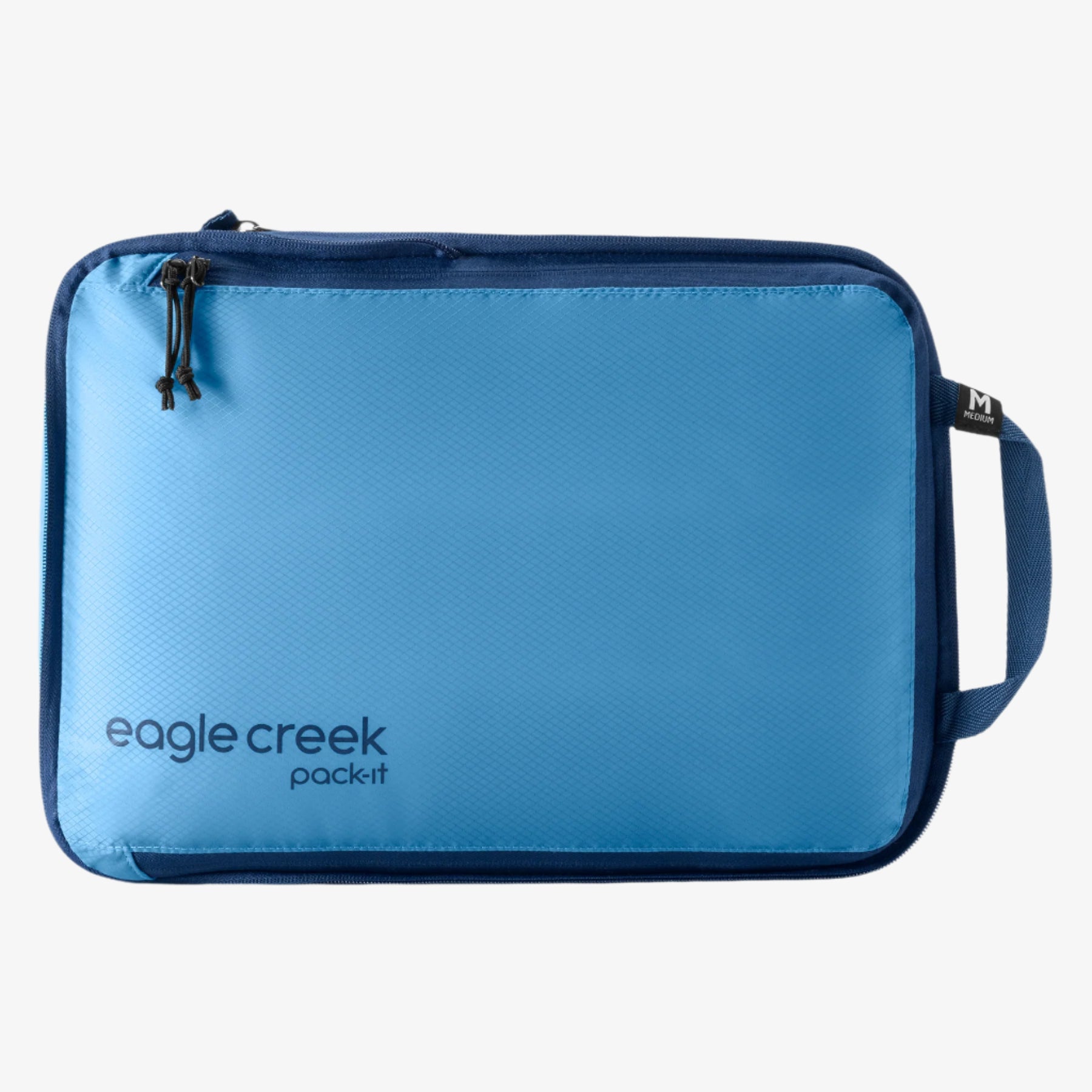 Eagle Creek Pack-It Isolate Compression Cube M in Blue Dawn — angle view 2