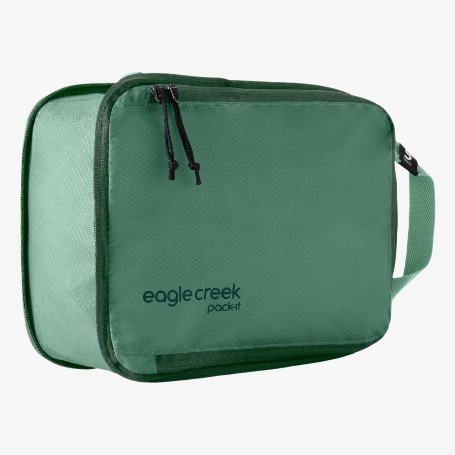 Eagle Creek Pack-It Isolate Compression Cube S in Willow Green — front view