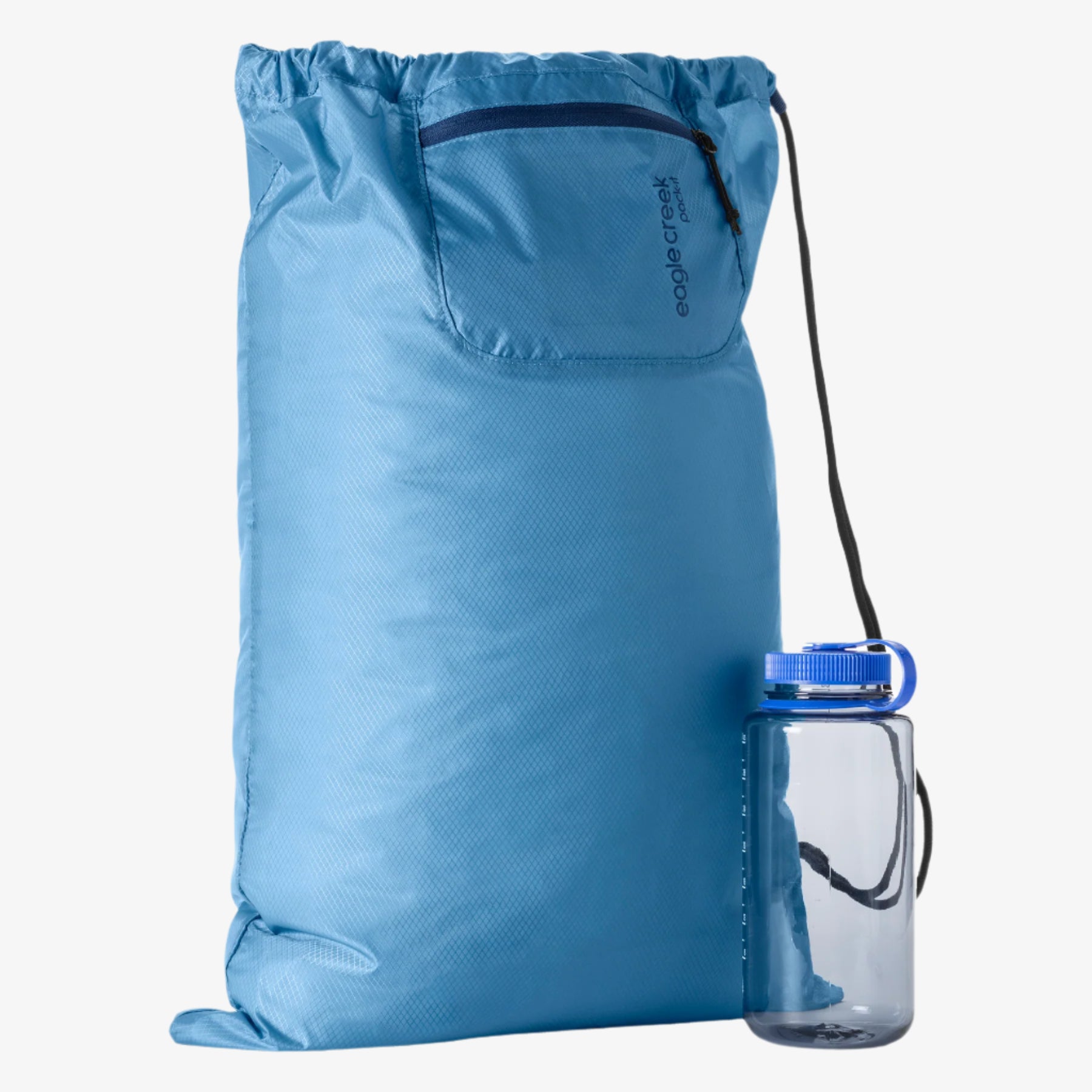 Eagle Creek Packable Laundry Sack in Blue Dawn — angle view 2