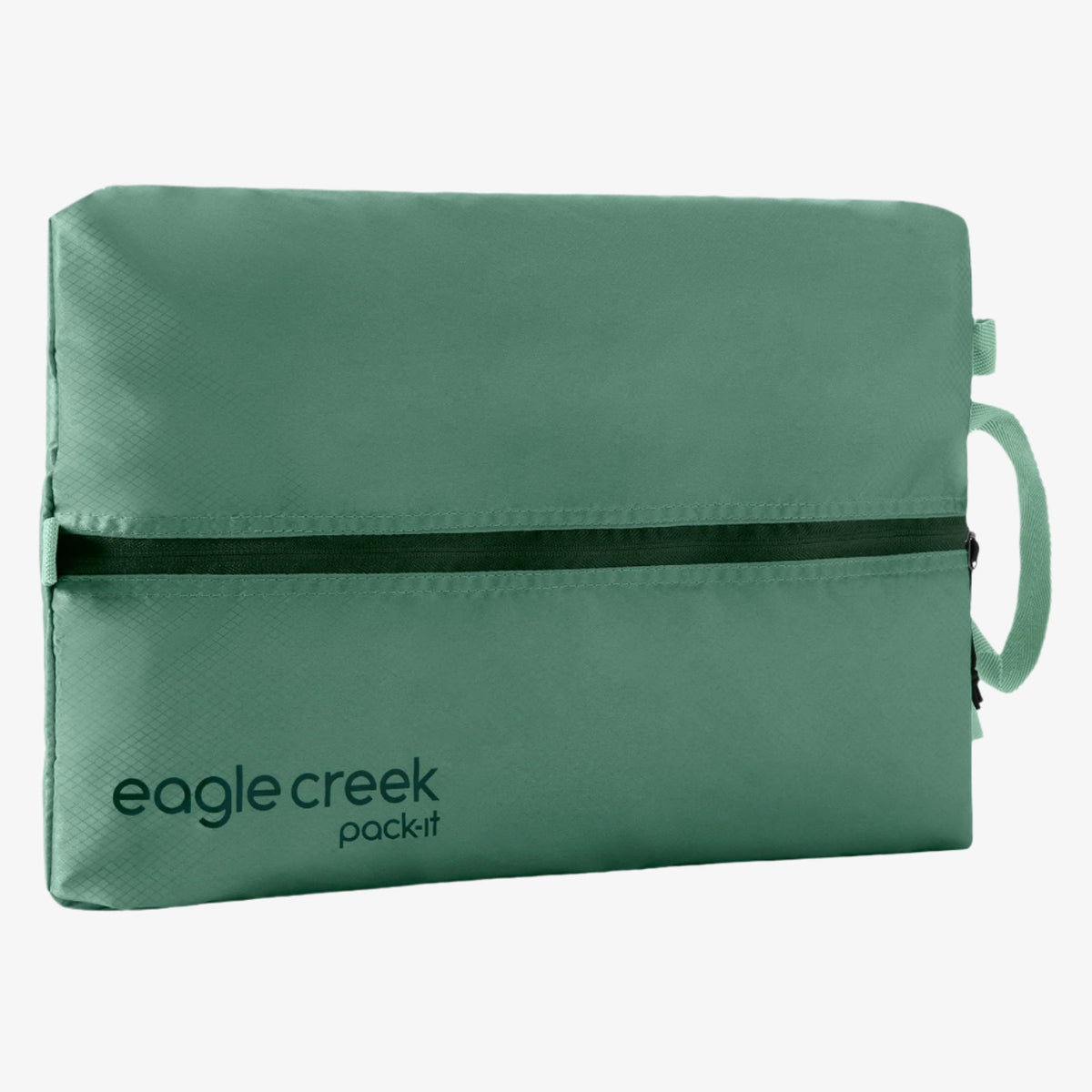 Eagle Creek Pack-It Isolate Shoe Sack in Willow Green — front view # color_Willow Green