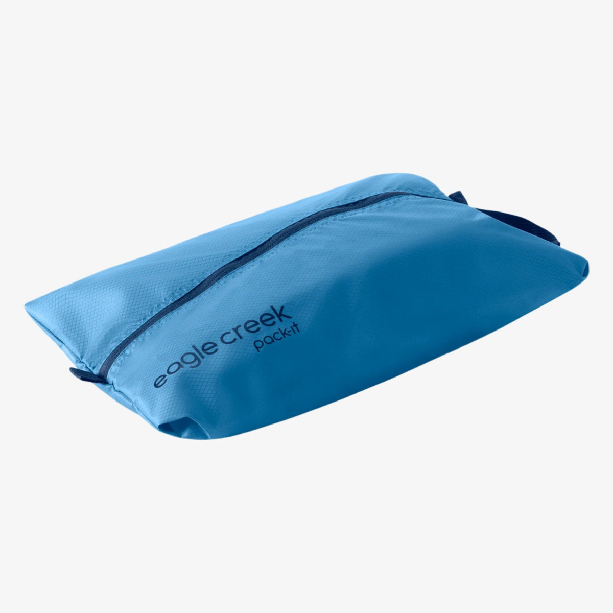 Eagle Creek Pack-It Isolate Shoe Sack in Blue Dawn — angle view 6 # color_Blue Dawn