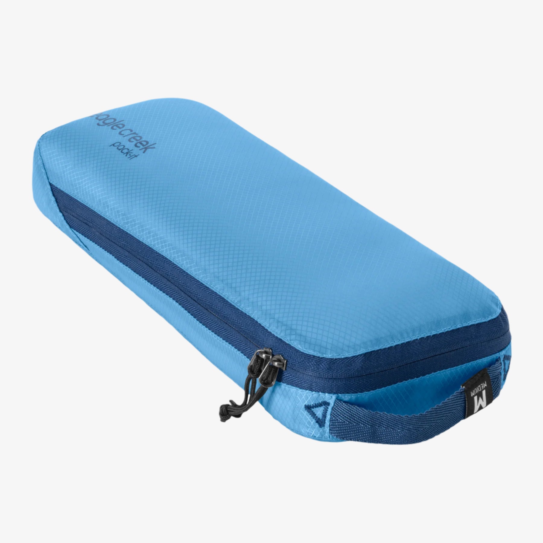 Eagle Creek Pack-It Isolate Slim Packing Cube M in Blue Dawn — angle view 6