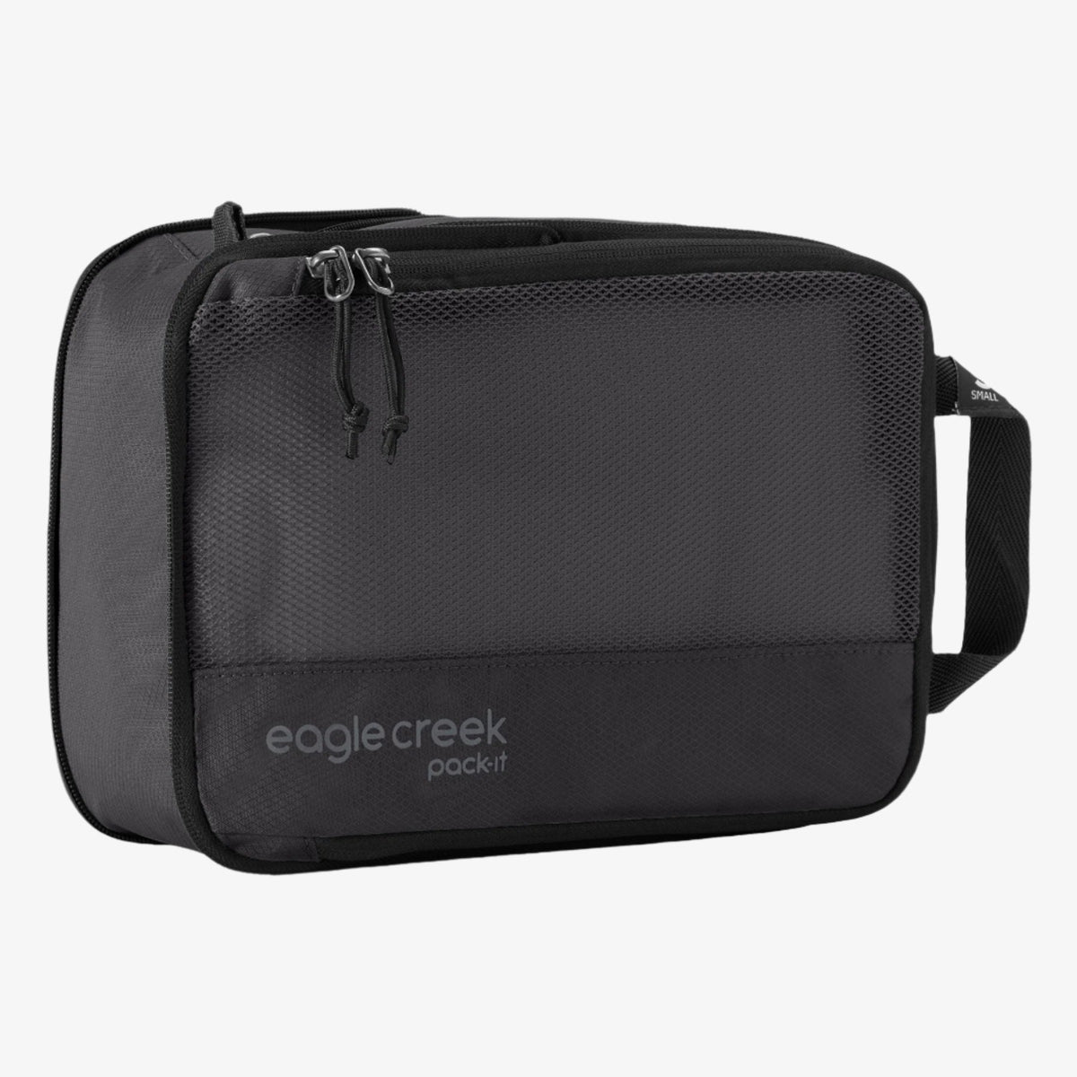 Eagle Creek Pack-It Reveal Compression Cube S in Black — front view # color_Black