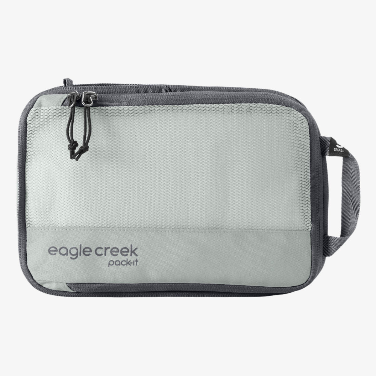 Eagle Creek Pack-It Reveal Compression Cube S in Storm Grey — angle view 2 # color_Storm Grey