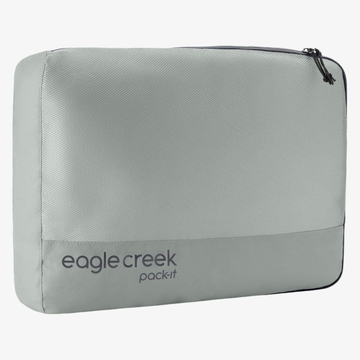 Eagle Creek Pack-It Reveal Packing Cube L in Storm Grey — front view # color_Storm Grey
