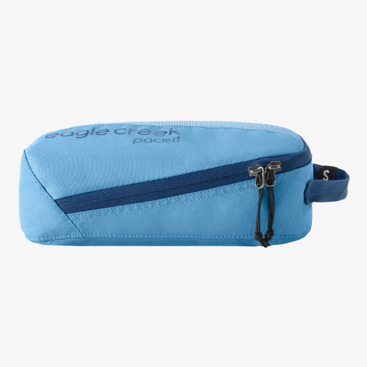 Eagle Creek Pack-It Reveal Packing Cube S in Blue Dawn — back view # color_Blue Dawn