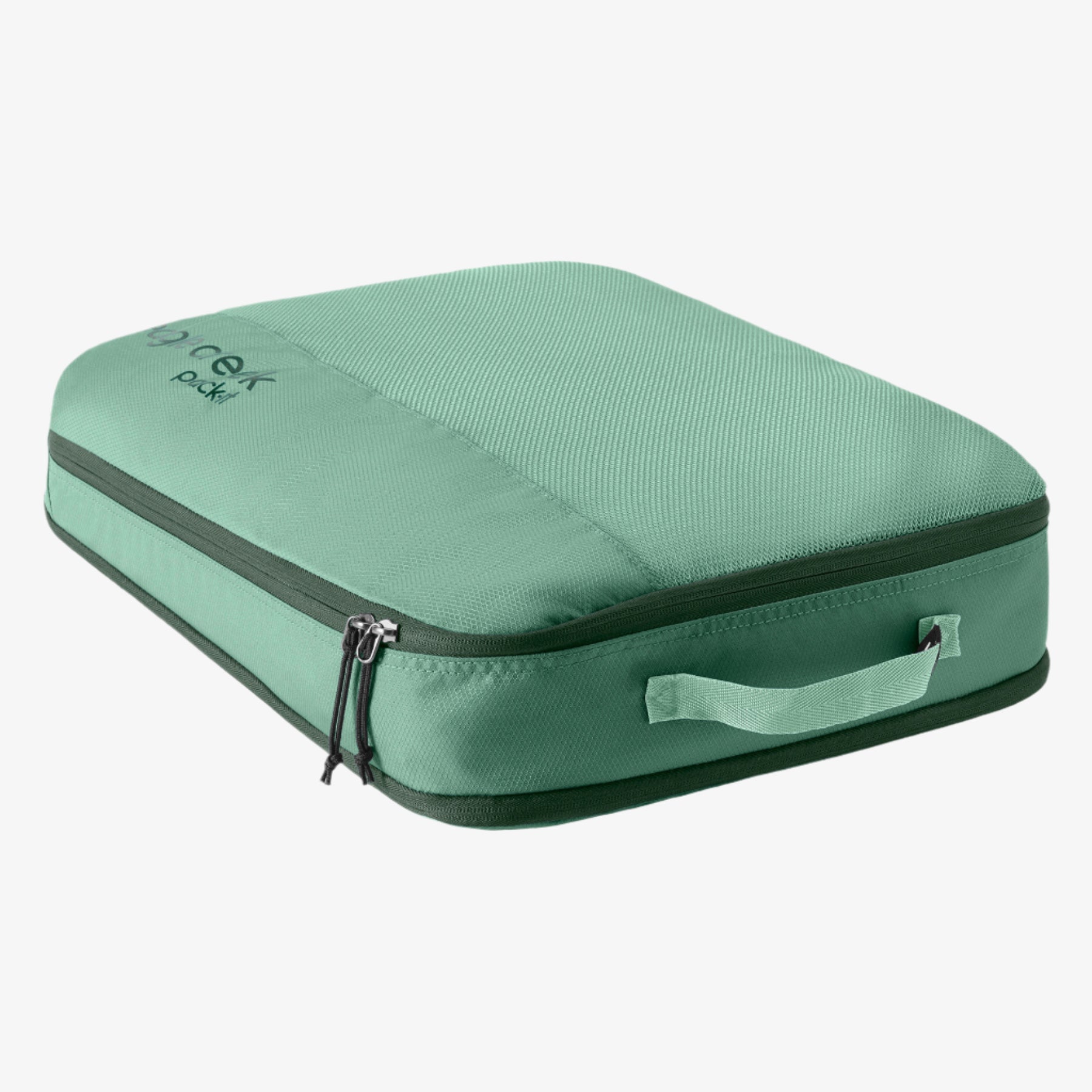 Eagle Creek Pack-It Reveal Expansion Cube L in Willow Green — angle view 5