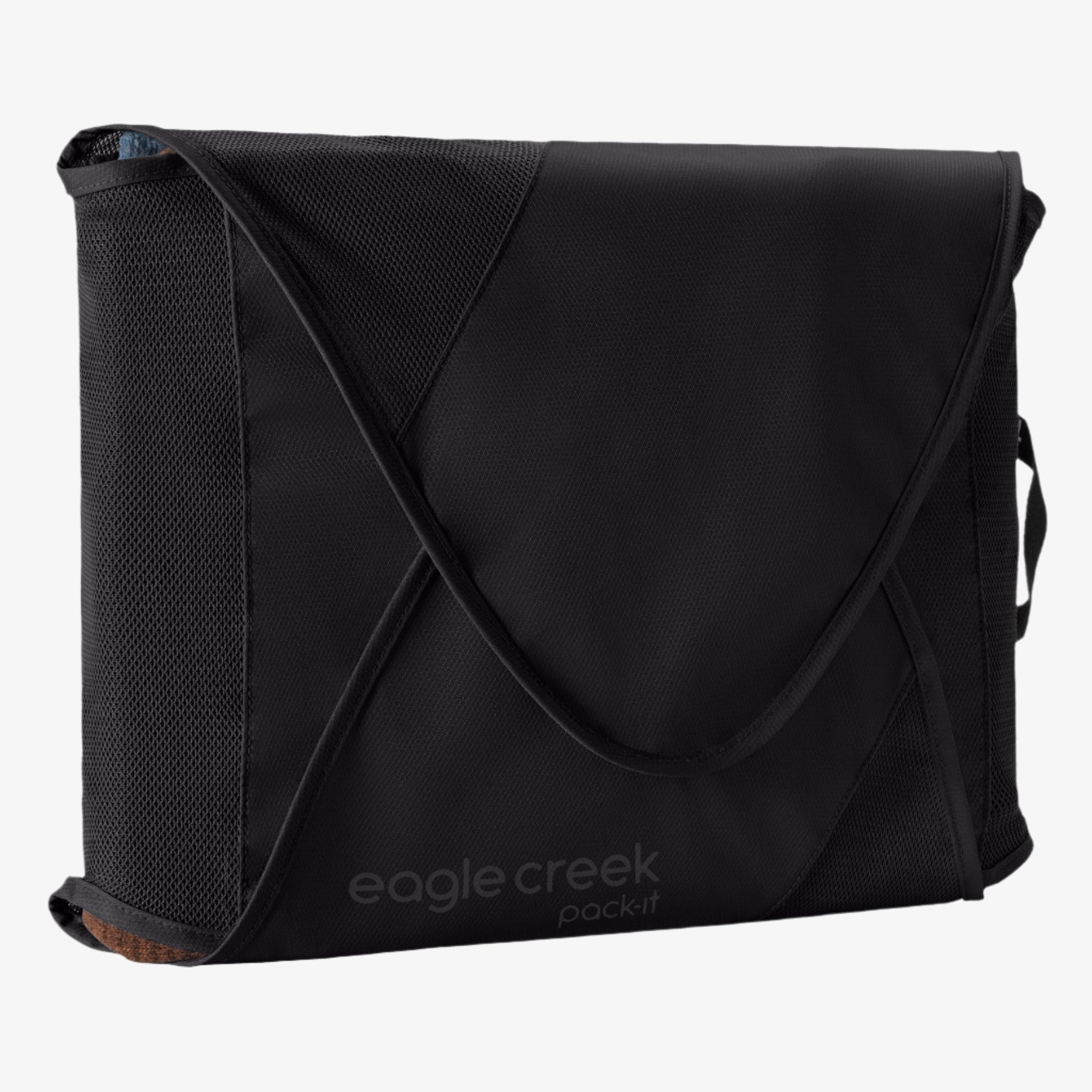Eagle Creek Pack-It Reveal Garment Folder XL in Black — front view