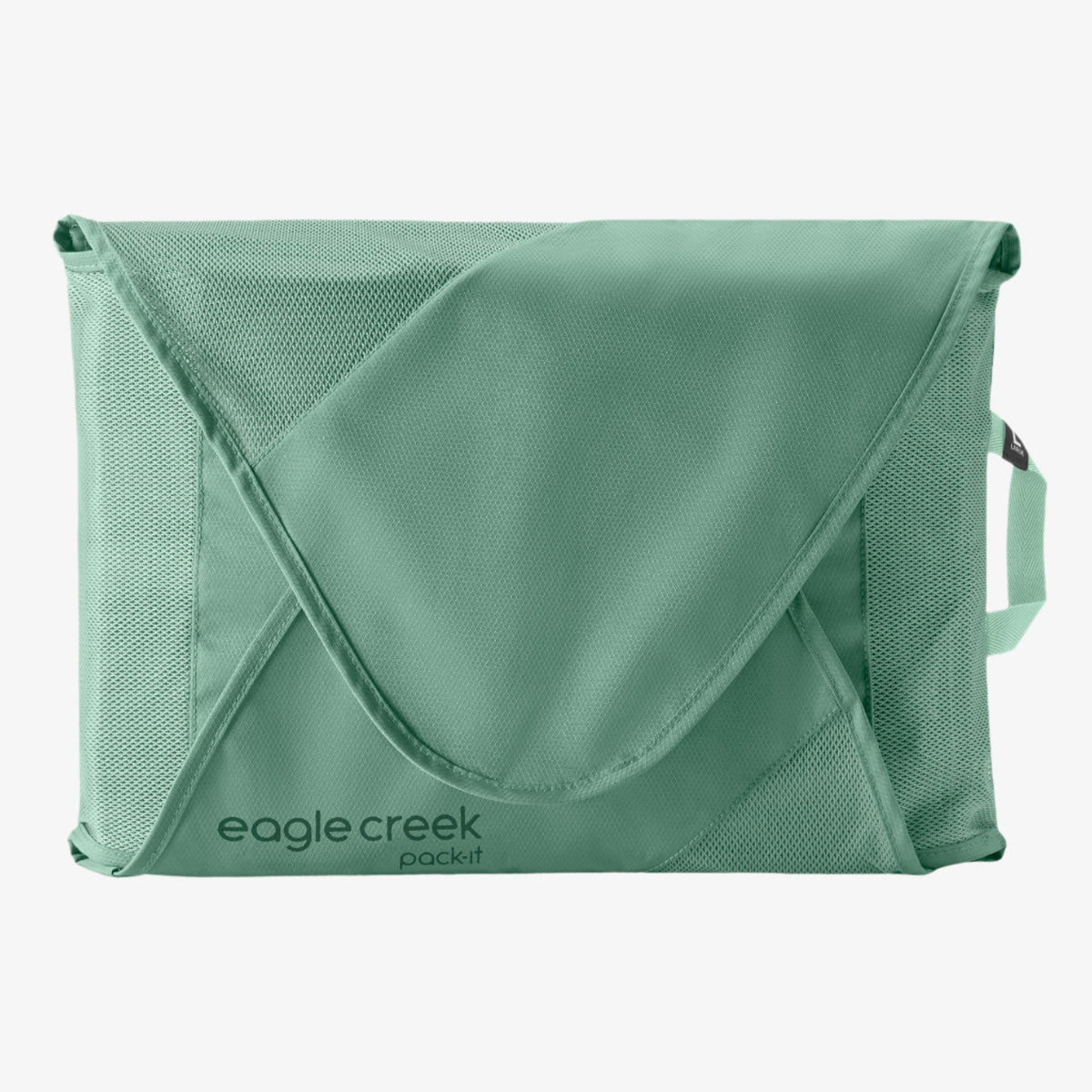 Eagle Creek Pack-It Reveal Garment Folder L in Willow Green — angle view 2 # color_Willow Green