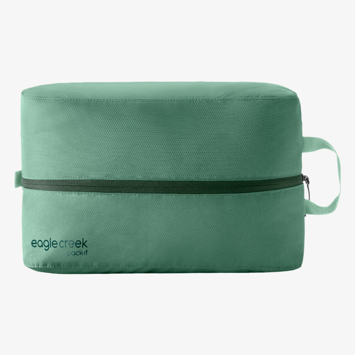Eagle Creek Pack-It Reveal Multi Shoe Packing Cube in Willow Green — angle view 2 # color_Willow Green
