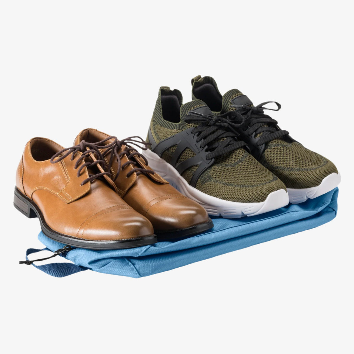Eagle Creek Pack-It Reveal Multi Shoe Packing Cube in Blue Dawn — back view # color_Blue Dawn