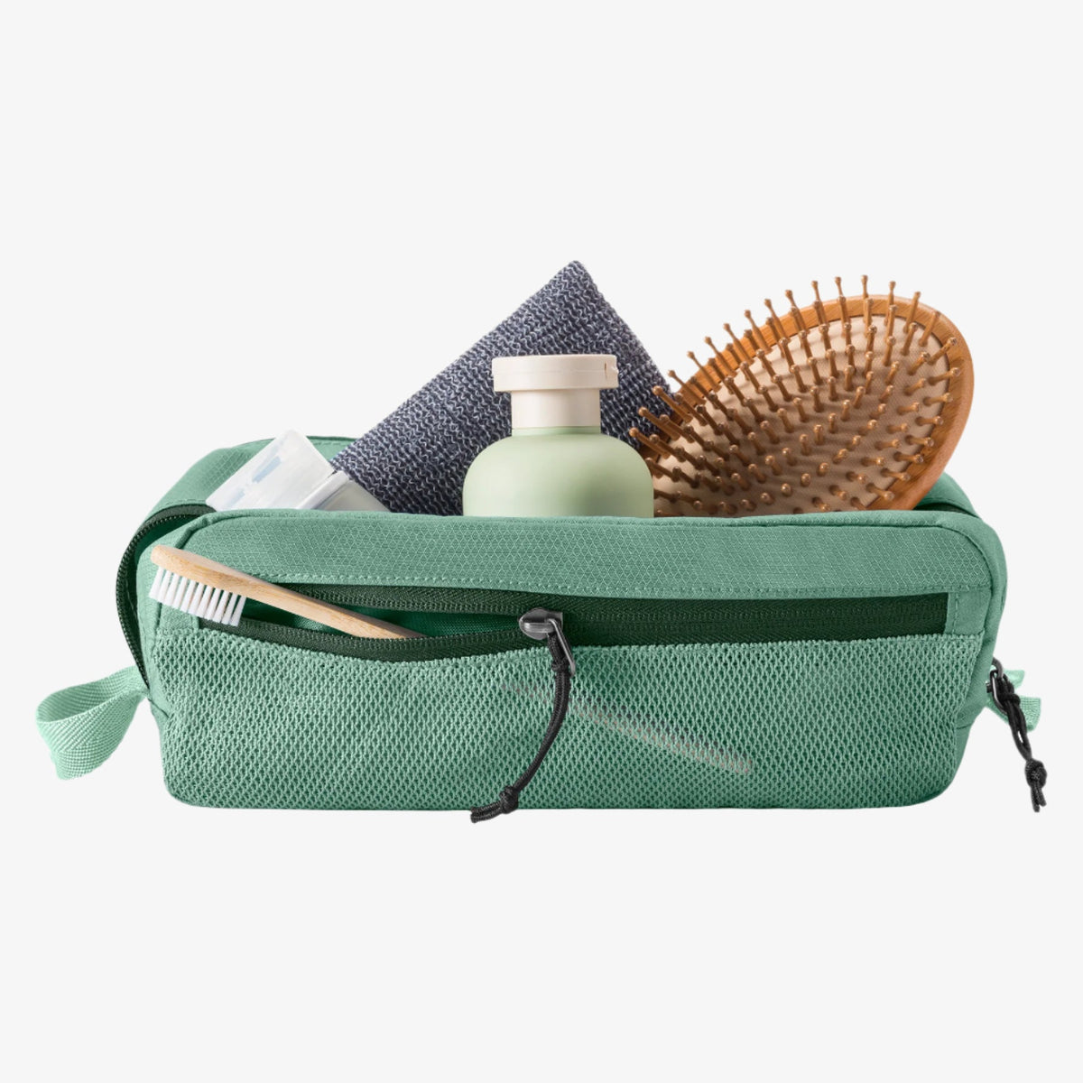 Eagle Creek Pack-It Reveal Quick Trip S in Willow Green — angle view 3 # color_Willow Green