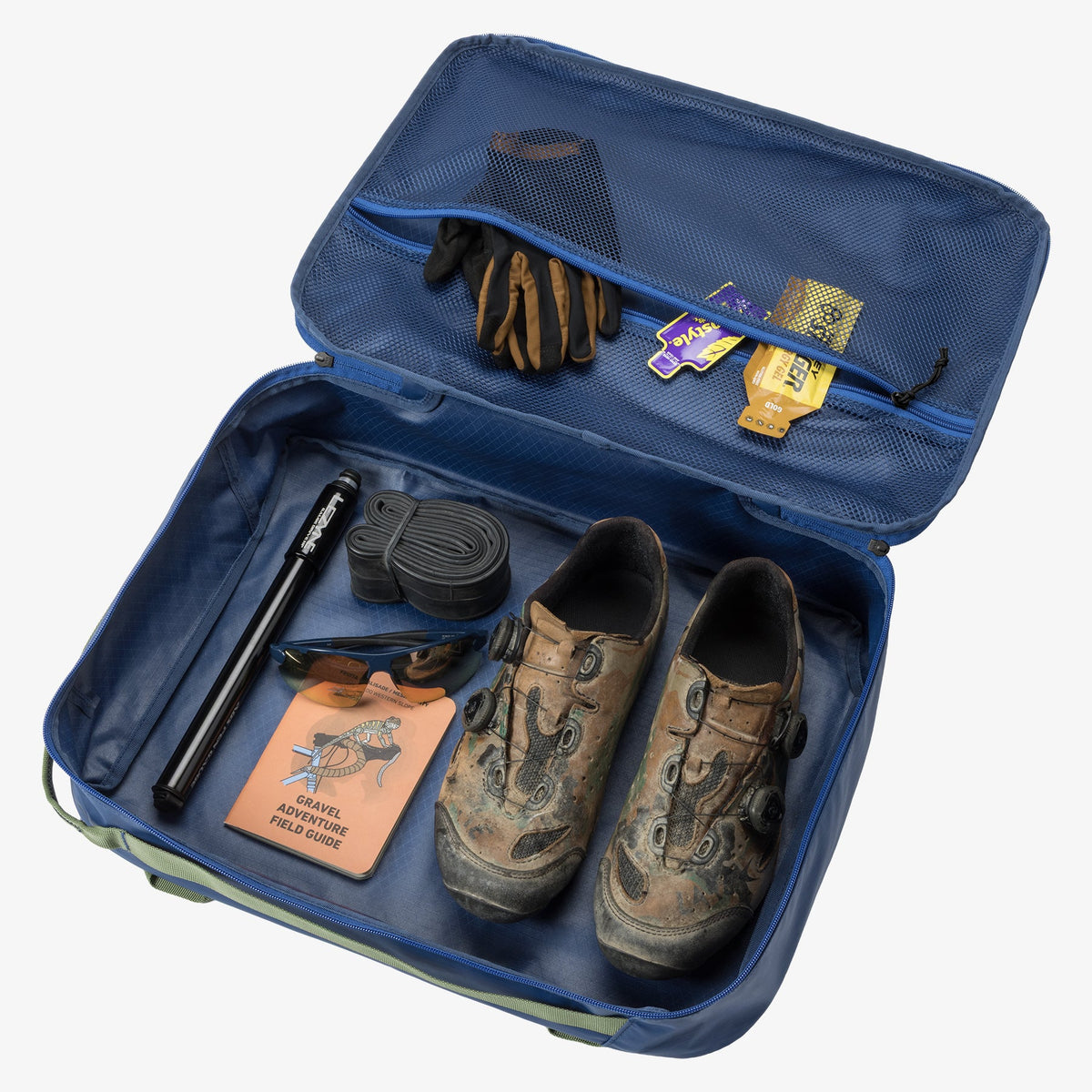 Eagle Creek Pack-It Gear Cube L in Atlantic Blue — angle view 2 # color_Atlantic Blue