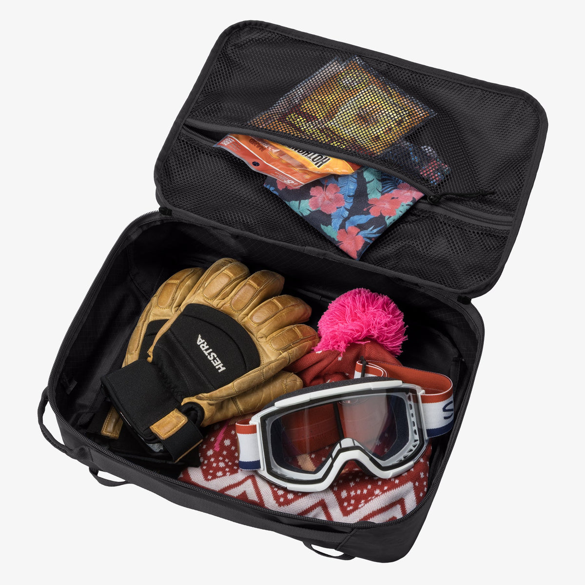 Eagle Creek Pack-It Gear Cube M in Black — interior view # color_Black