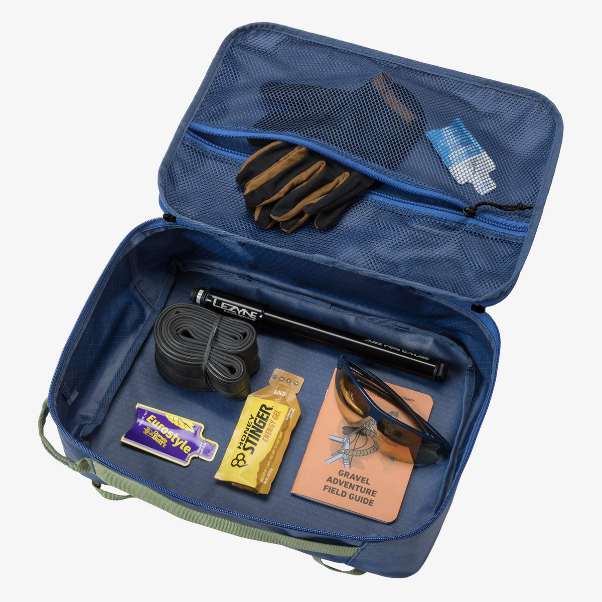 Eagle Creek Pack-It Gear Cube M in Atlantic Blue — angle view 2 # color_Atlantic Blue