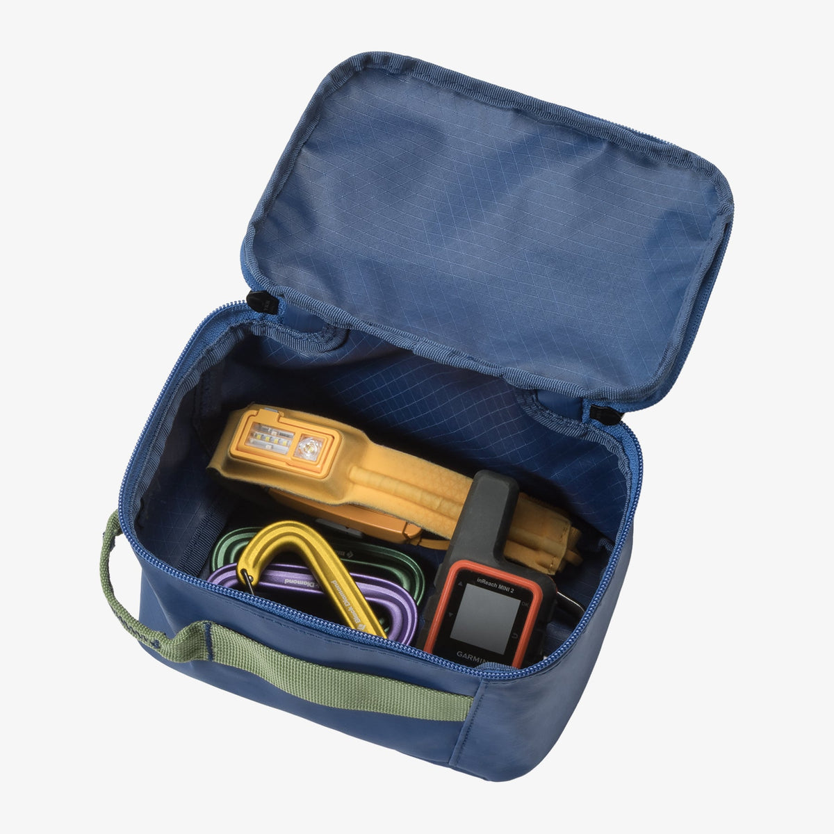 Eagle Creek Pack-It Gear Cube XS in Atlantic Blue — interior view # color_Atlantic Blue