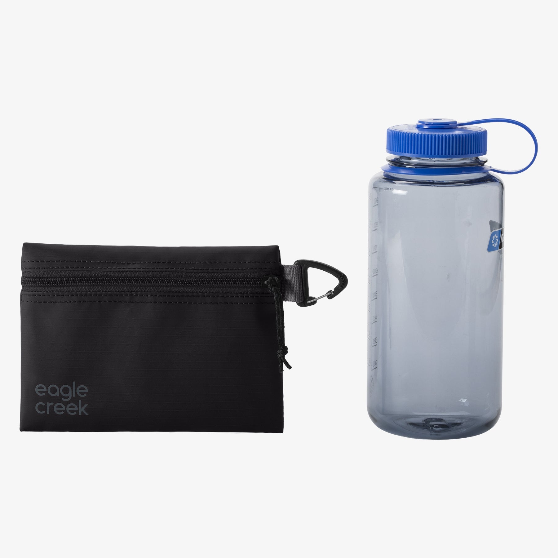 Eagle Creek Pack-It Gear Pouch XS in Black — back view # color_Black