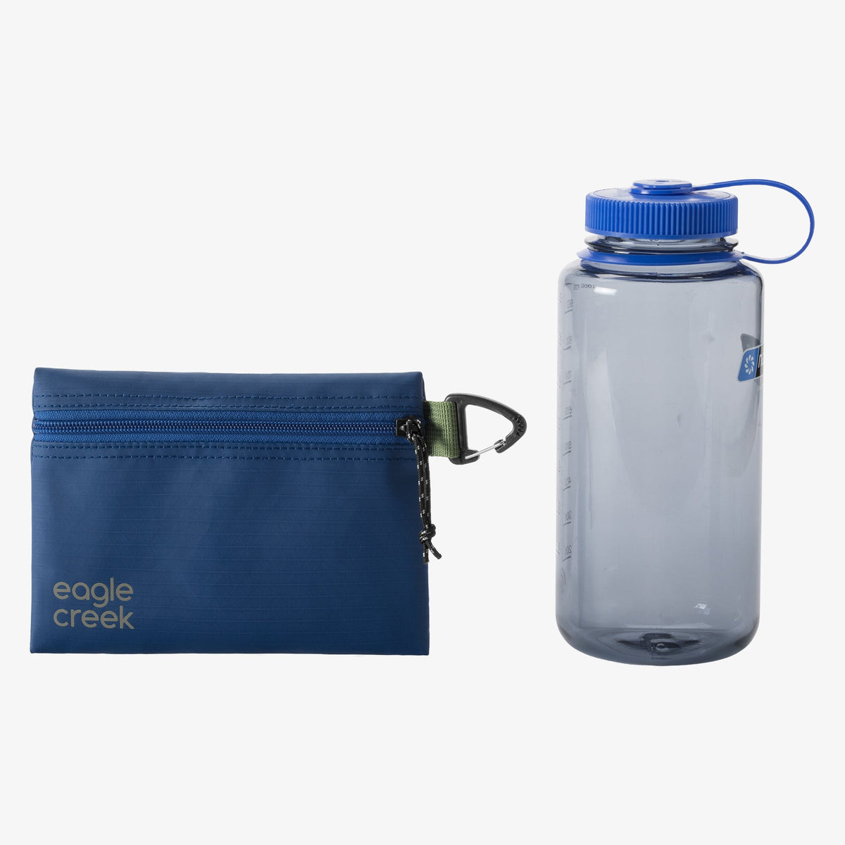 Eagle Creek Pack-It Gear Pouch XS in Atlantic Blue — back view # color_Atlantic Blue