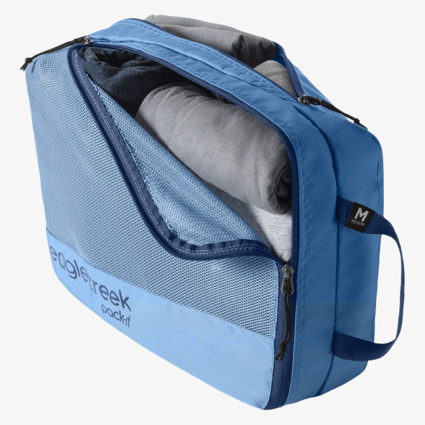 Eagle Creek Pack-It Essentials Packing Cube Set in Blue Dawn — angle view 2