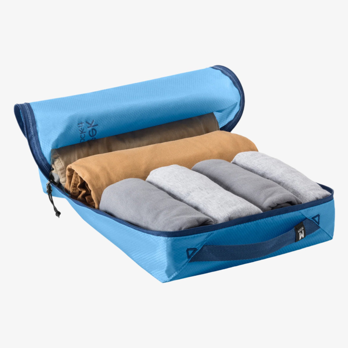 Eagle Creek Pack-It Isolate Cube Set XS/S/M in Blue Dawn — detail view