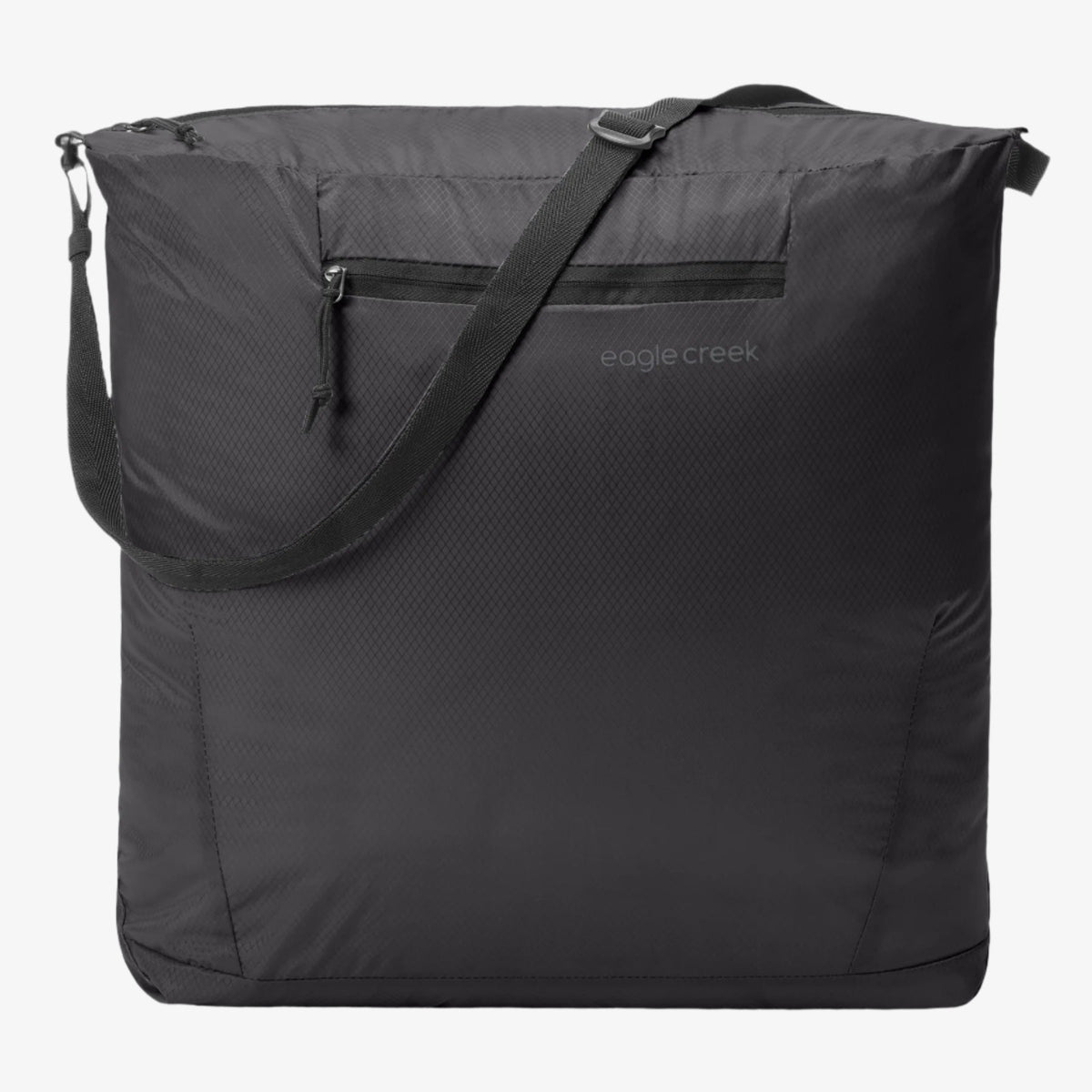 Eagle Creek Packable Tote Bag in Black — back view # color_Black