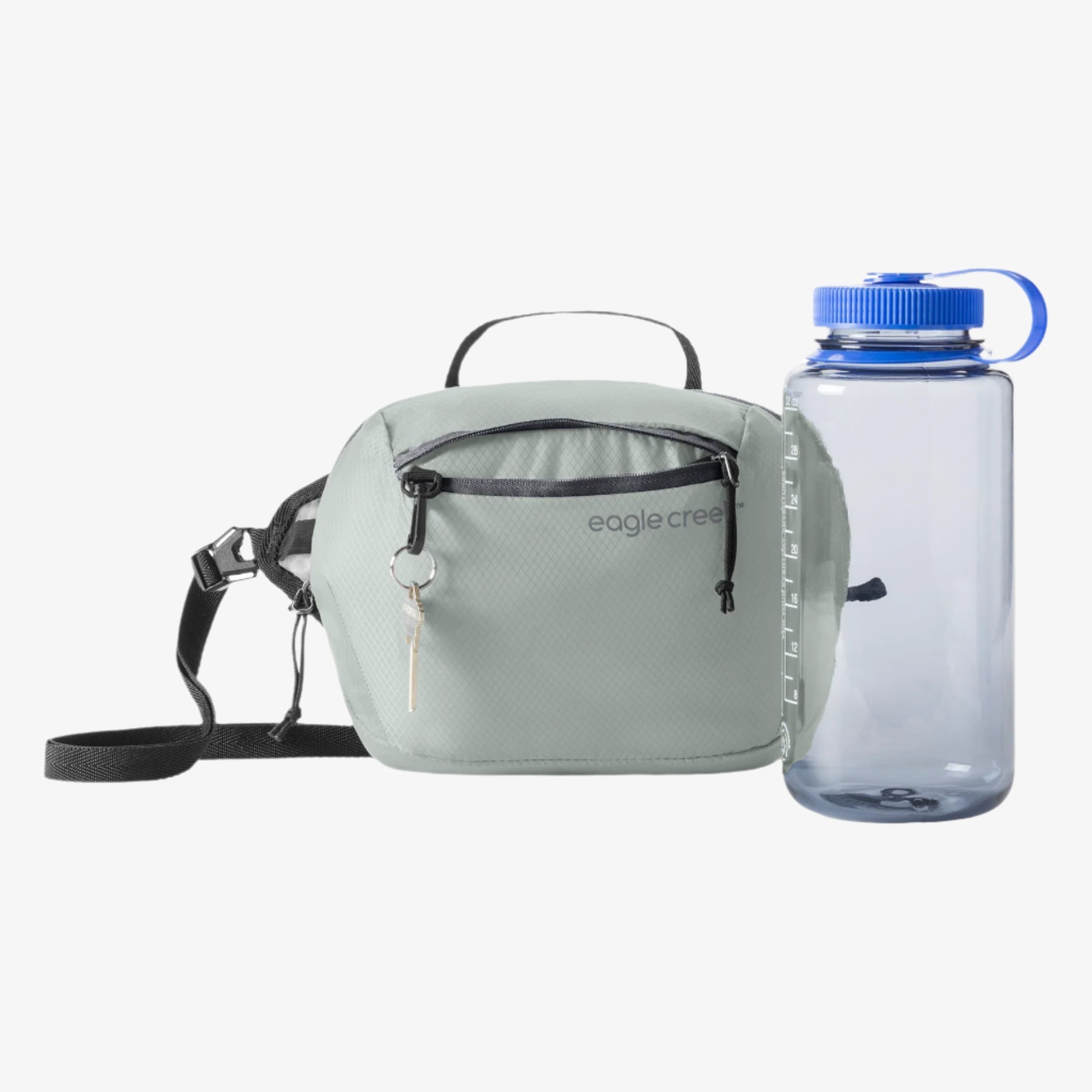 Eagle Creek Packable Hip Pack in Storm Grey — angle view 2
