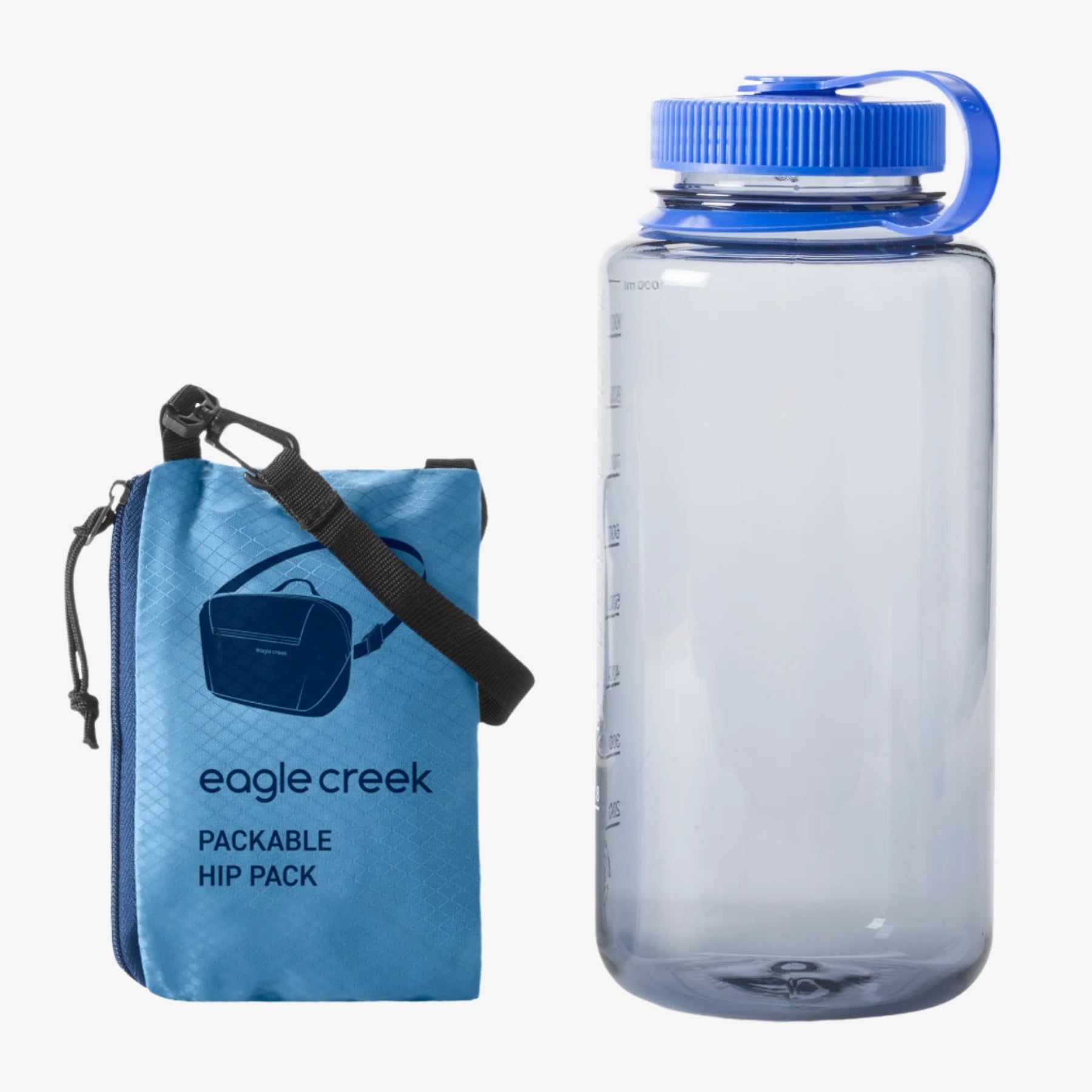 Eagle Creek Packable Hip Pack in Blue Dawn — angle view 4