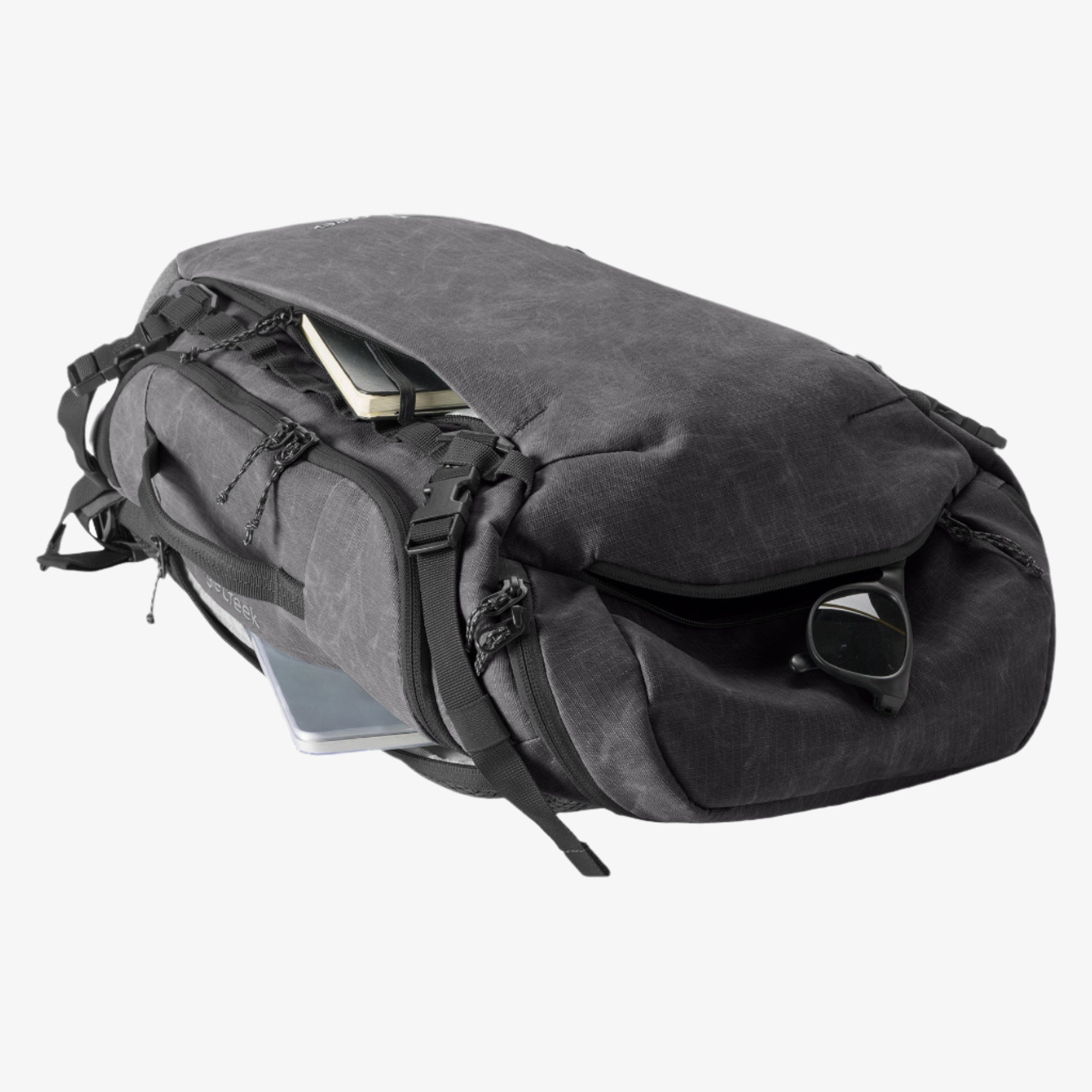 Eagle Creek Explore Backpack 26L in Black — interior view