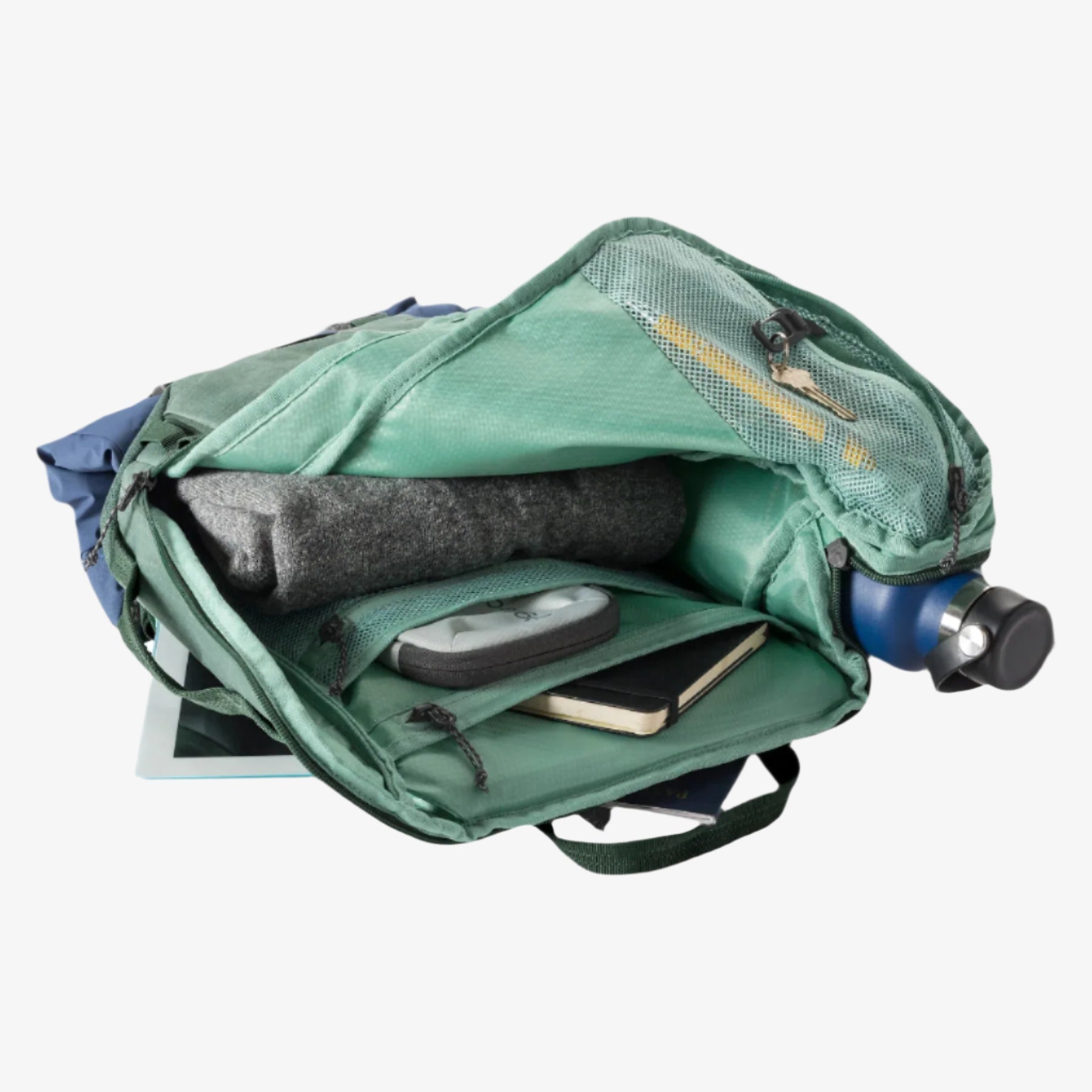 Eagle Creek Explore Sling Pack in Grass Green — angle view 5