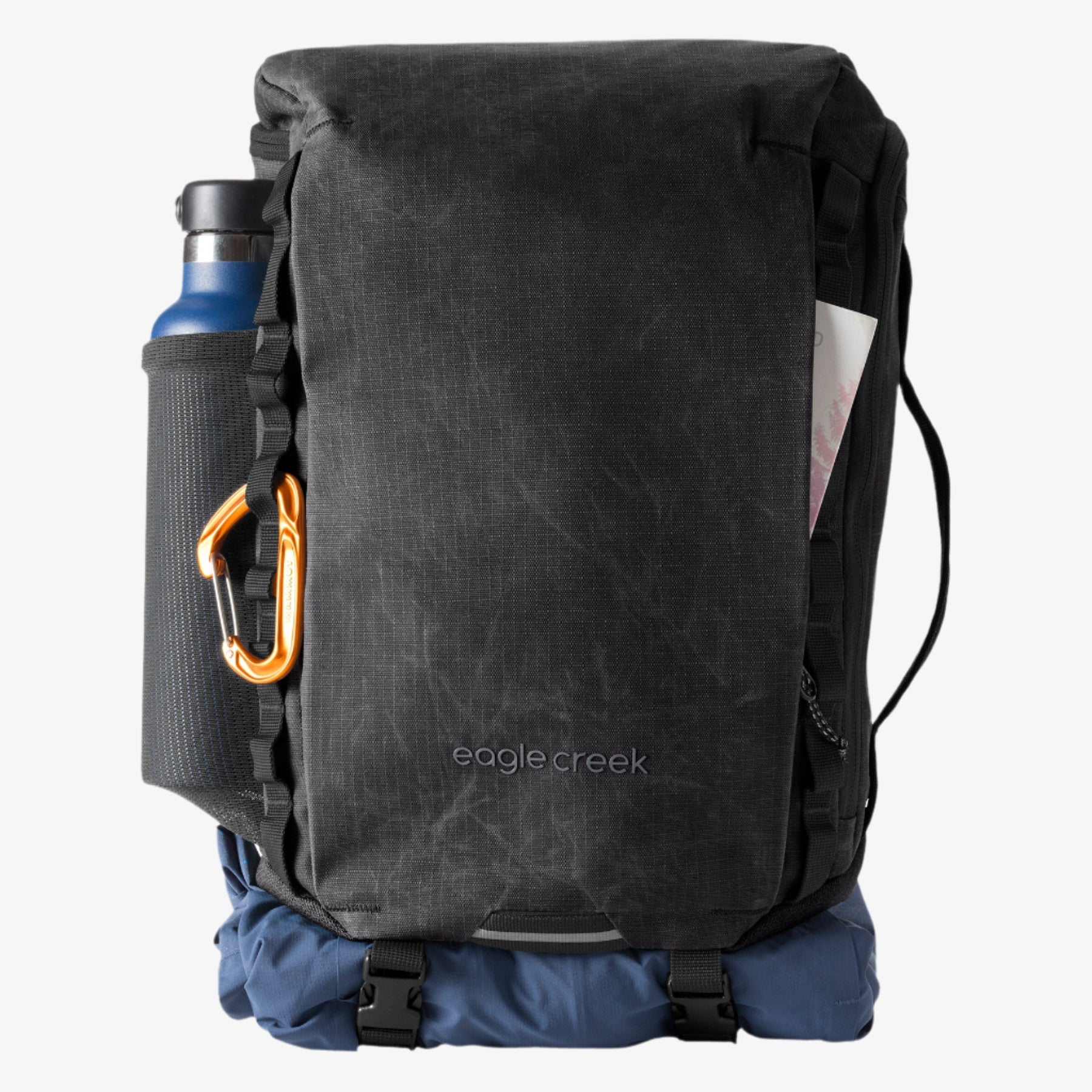 Eagle Creek Explore Sling Pack in Black — interior view