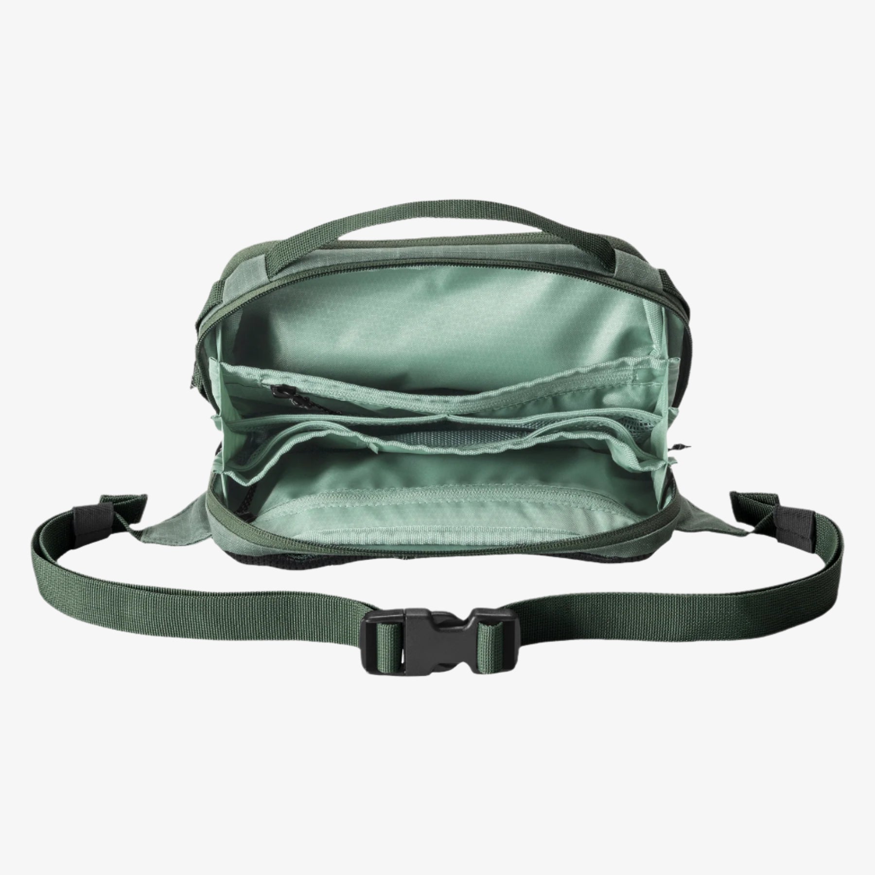 Eagle Creek Explore Hip Pack in Grass Green — detail view